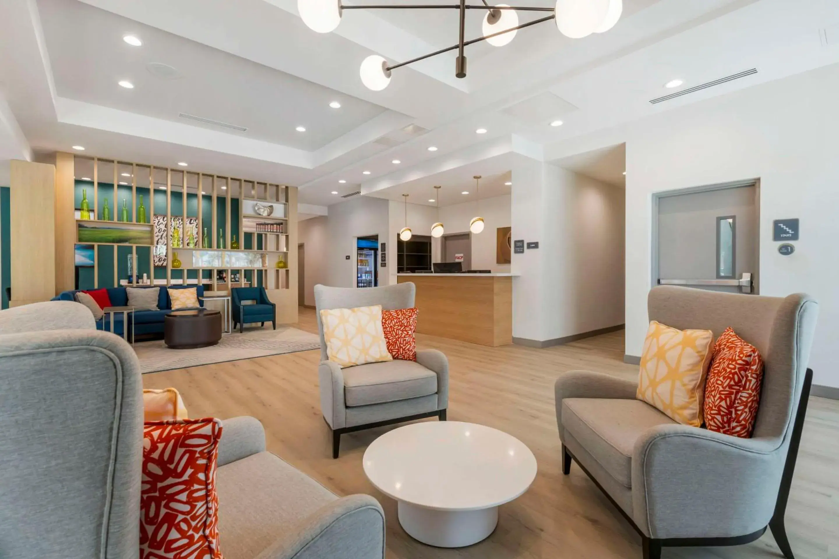 Lobby or reception in Comfort Suites St Augustine Historic District Area Lobby or reception in Comfort Suites St Augustine Historic District Area