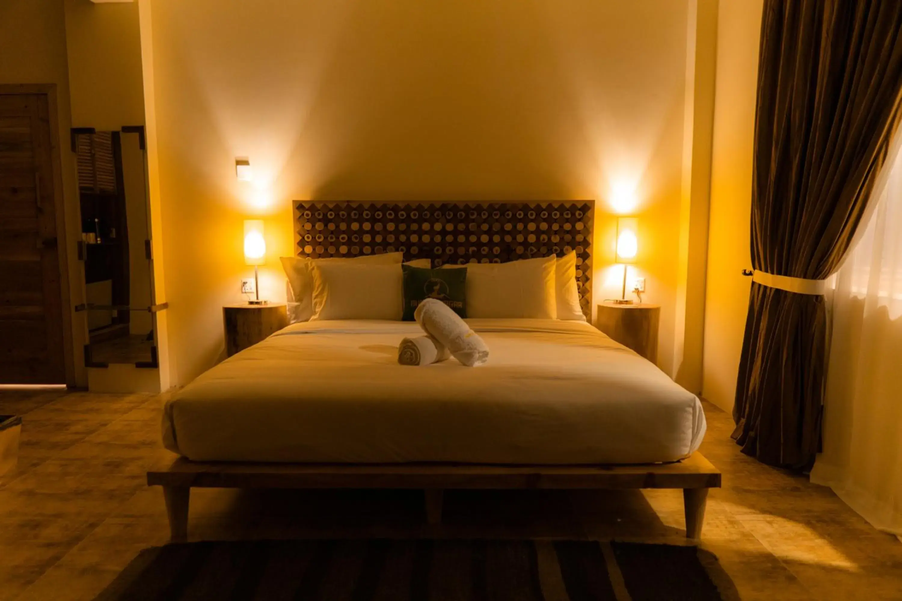 Bed in Dumani Nagar Hotel & Resort Bed in Dumani Nagar Hotel & Resort