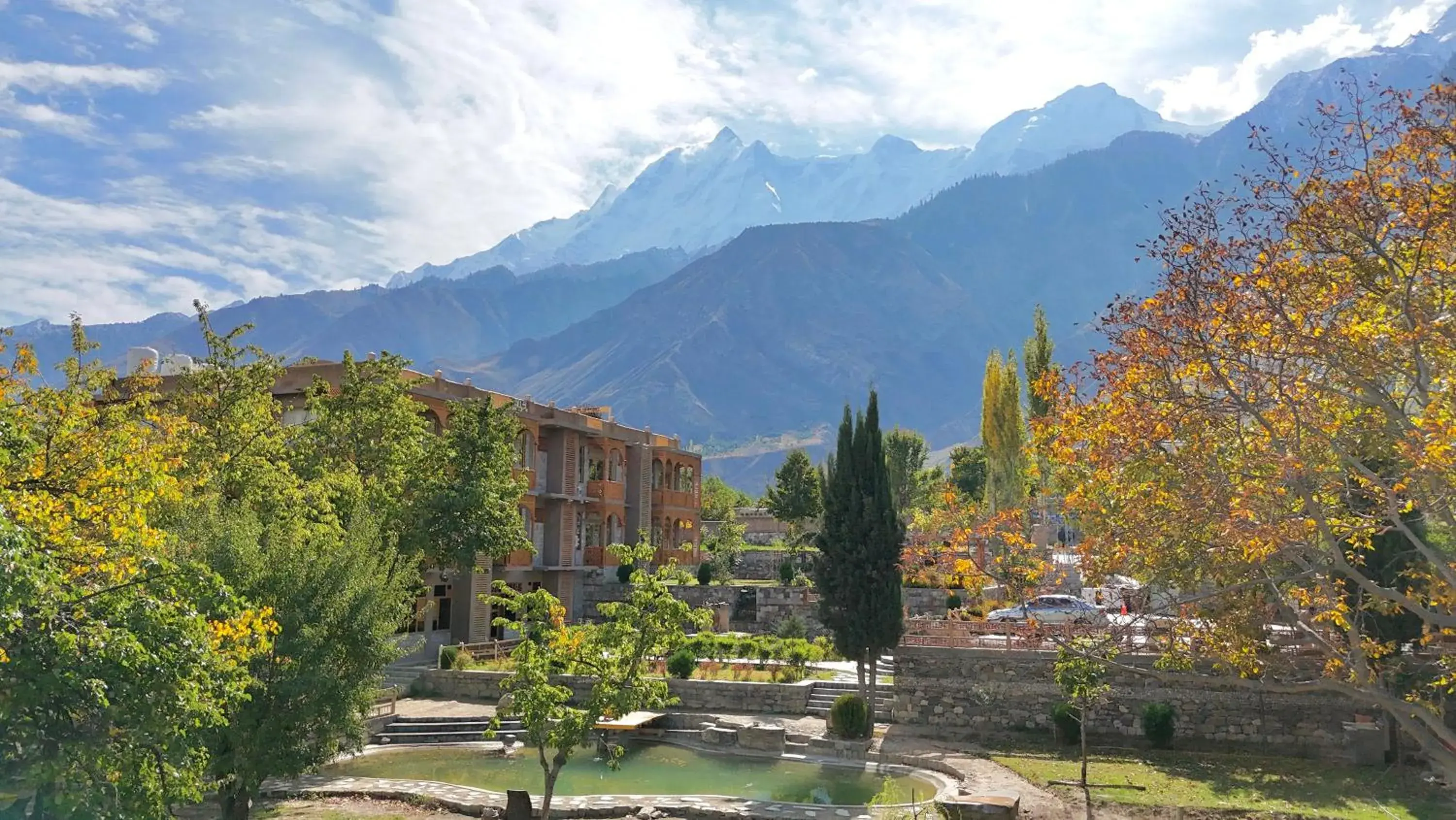 Bird's eye view in Dumani Nagar Hotel & Resort Bird's eye view in Dumani Nagar Hotel & Resort