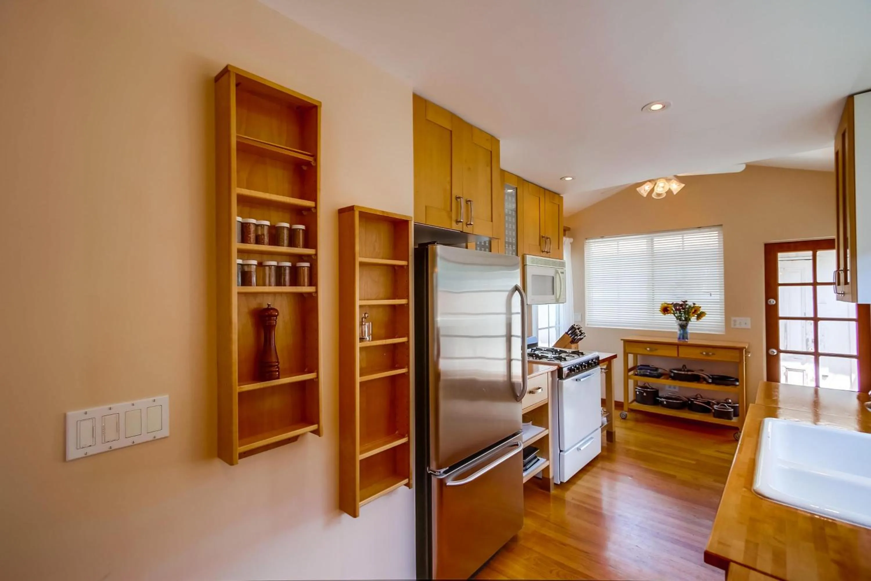 Bed in OB Beach House