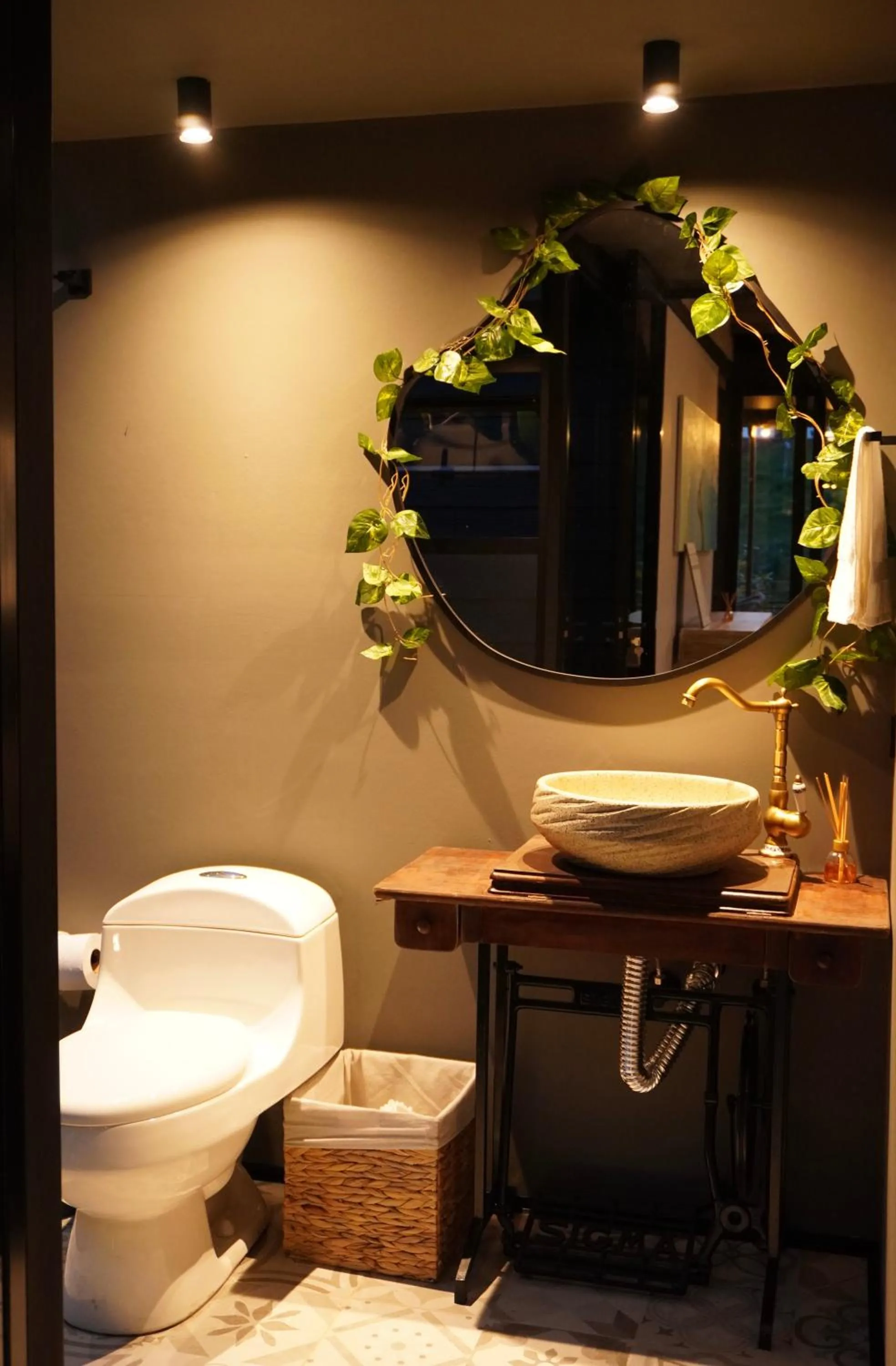 Bathroom in Cumbres Luxury Glamping