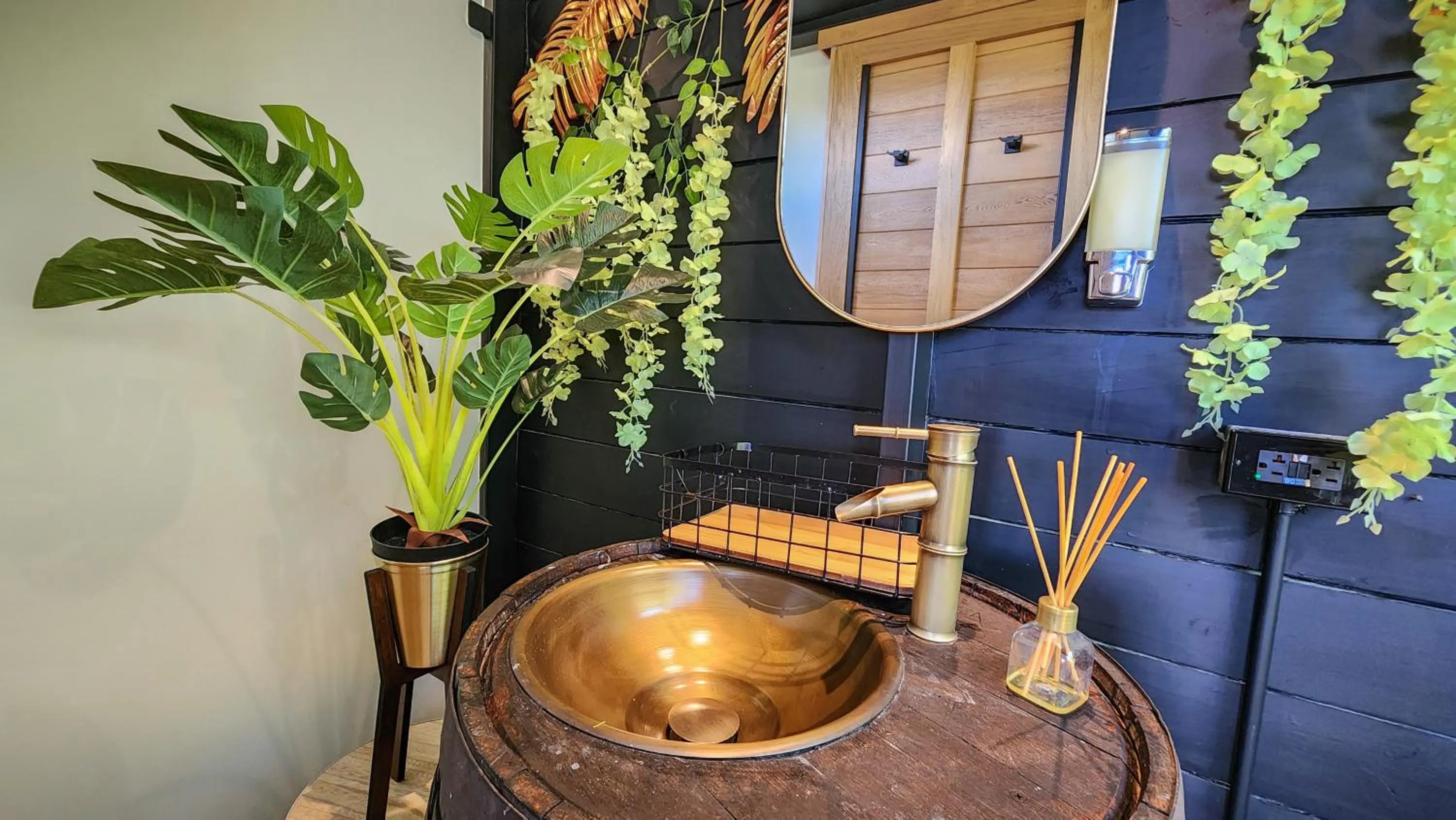 Bathroom in Cumbres Luxury Glamping