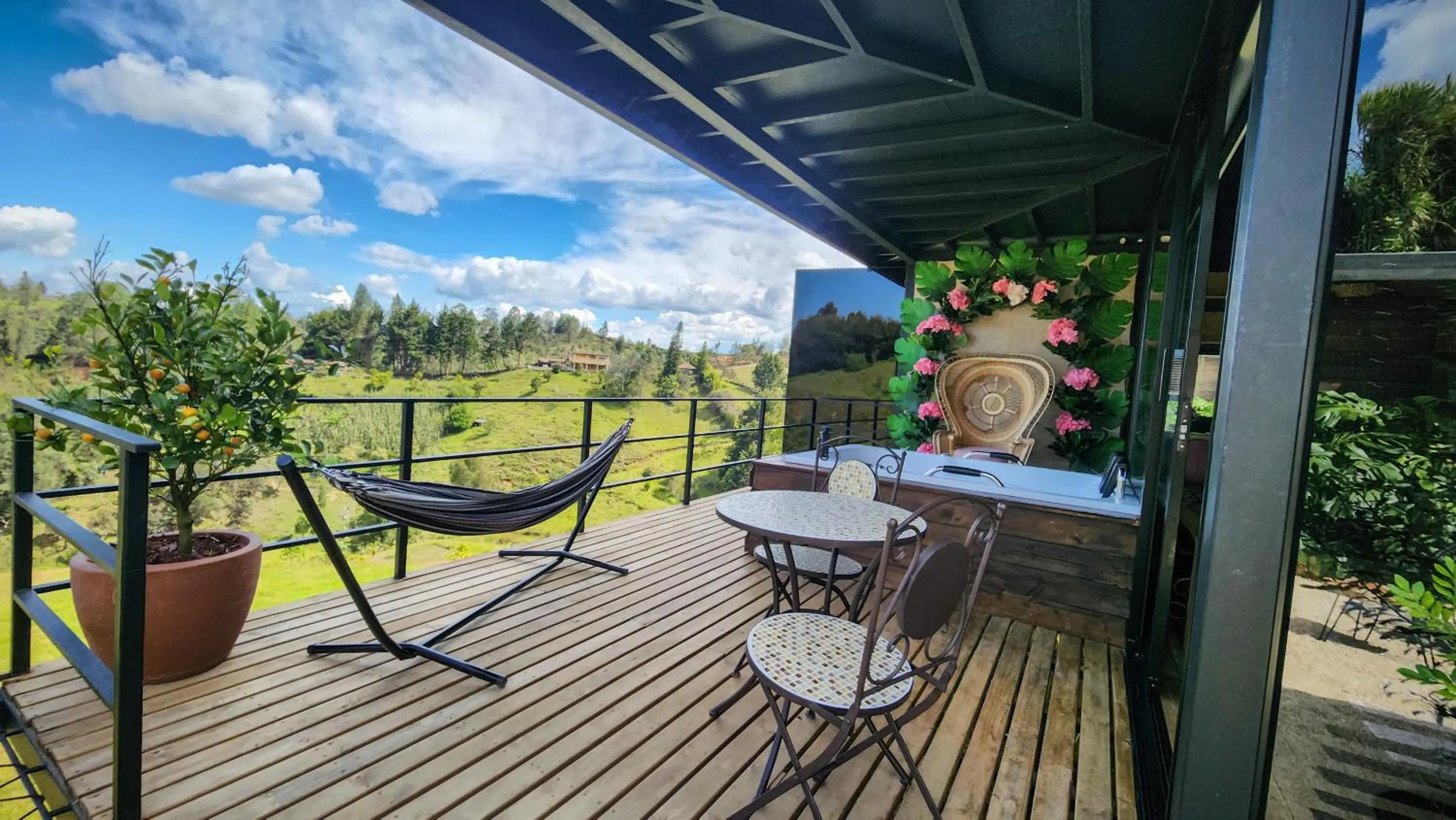 View (from property/room) in Cumbres Luxury Glamping