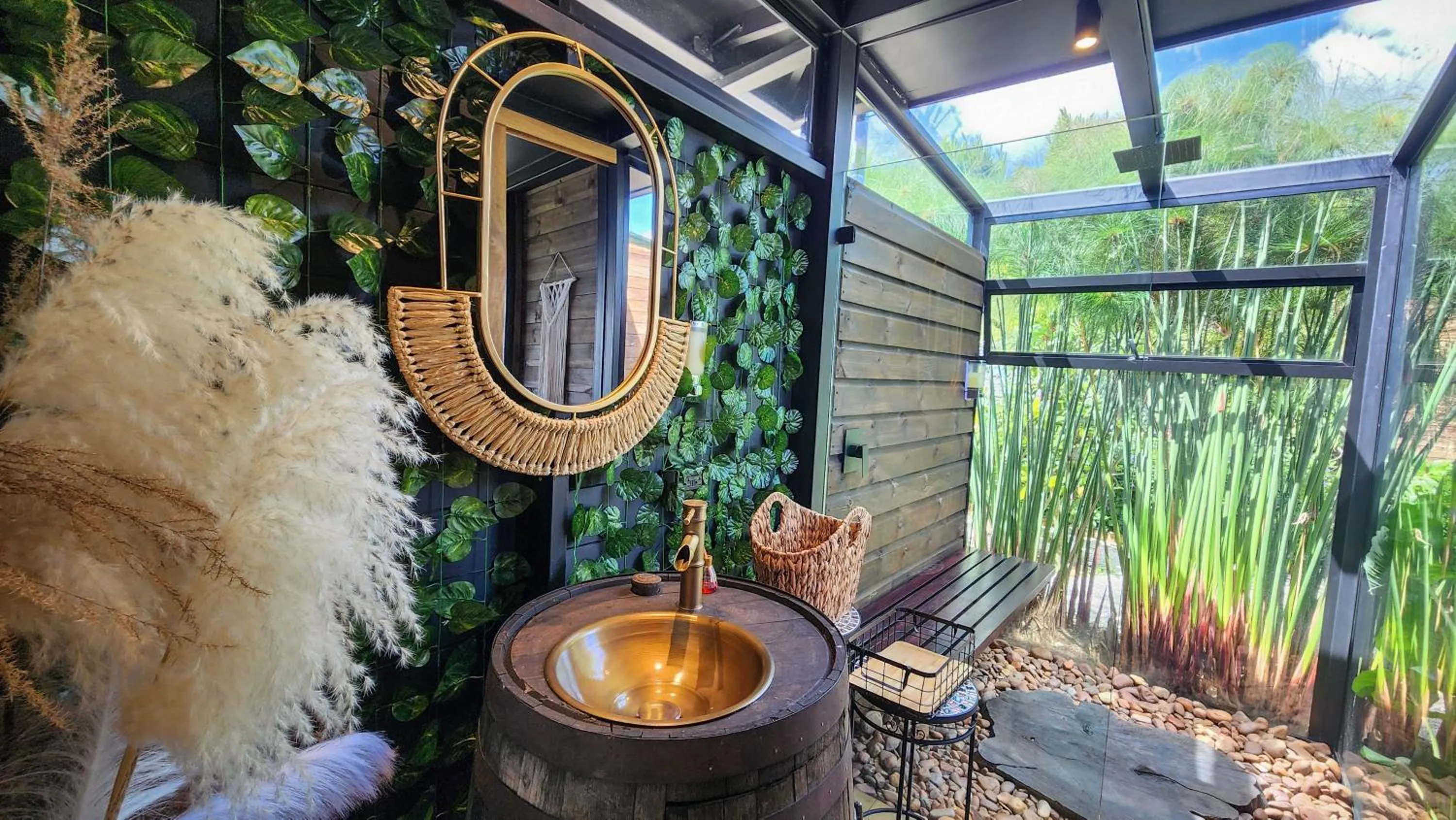 Bathroom in Cumbres Luxury Glamping