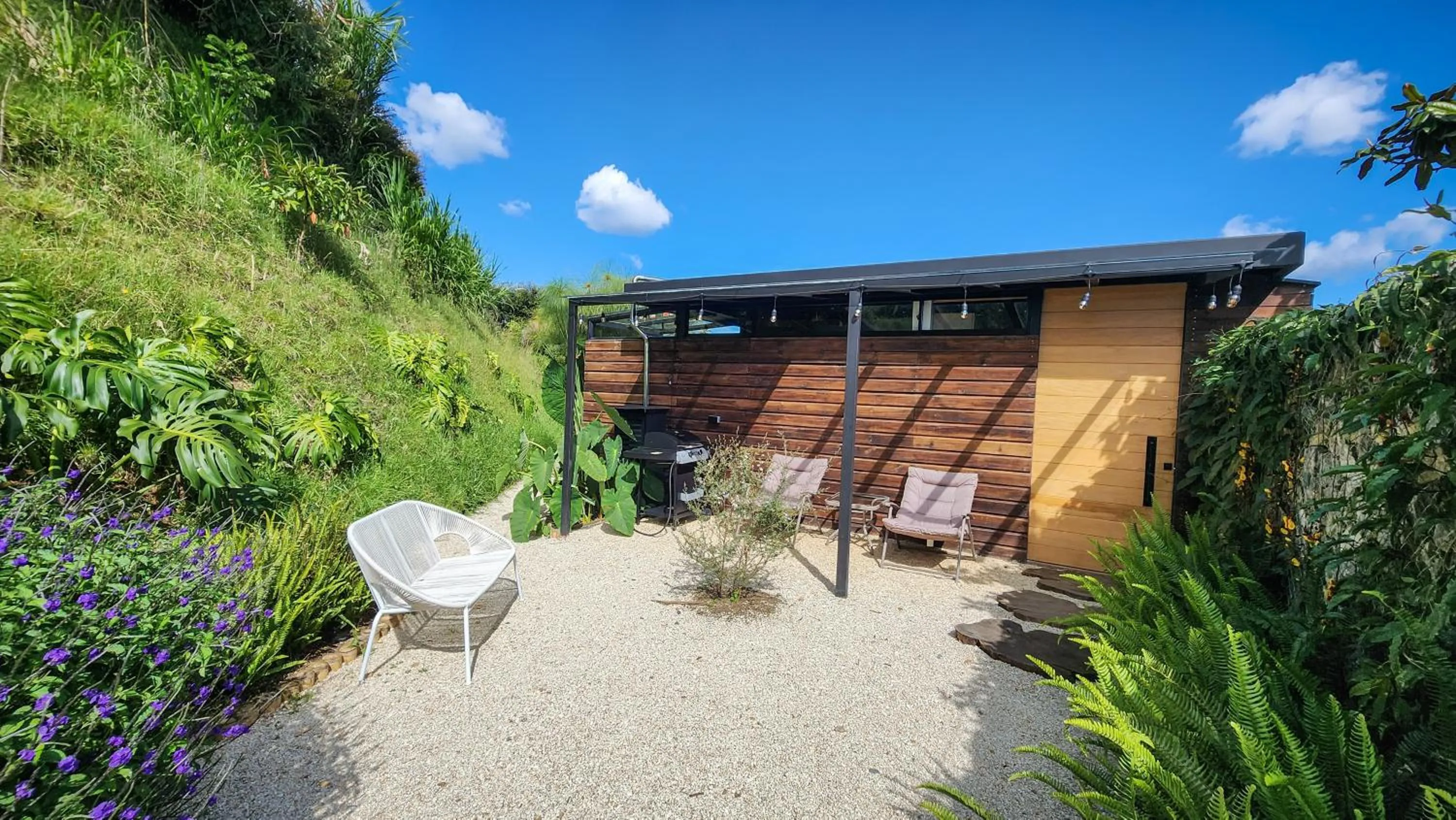 BBQ facilities in Cumbres Luxury Glamping