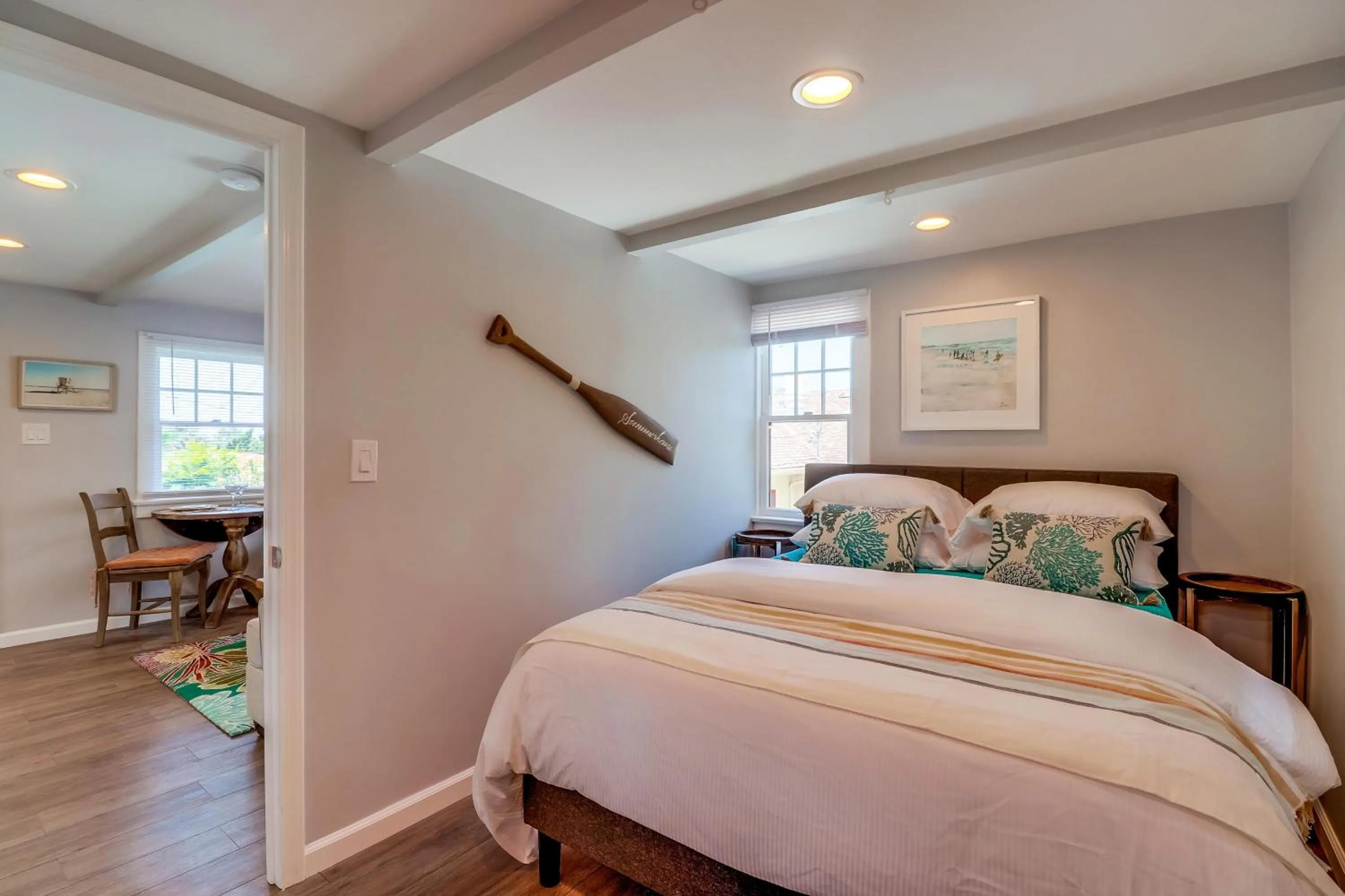 Bed in Bette's Bungalow