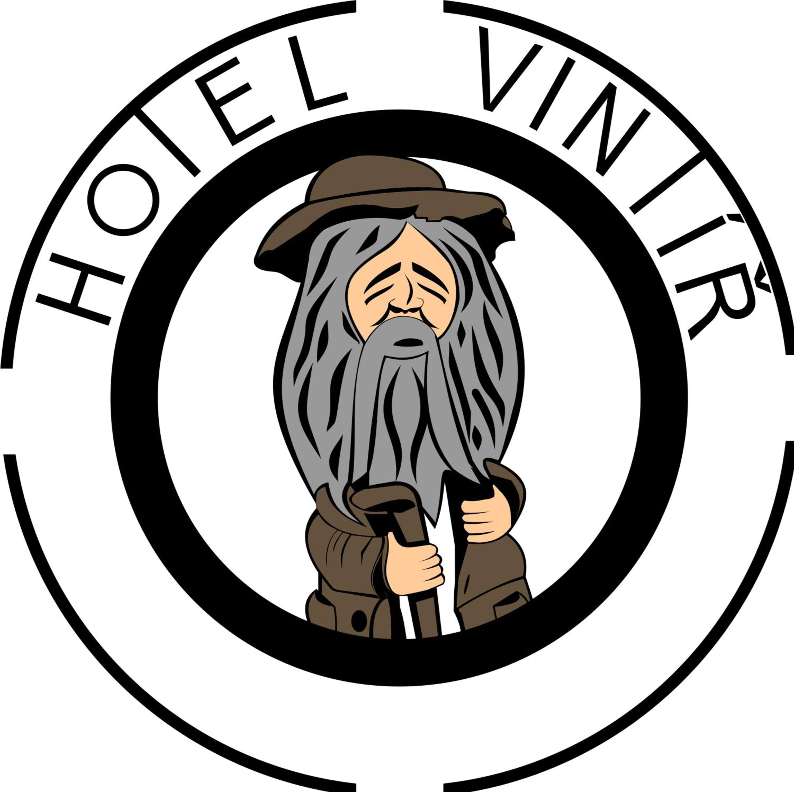 Property logo or sign in Hotel Vintíř