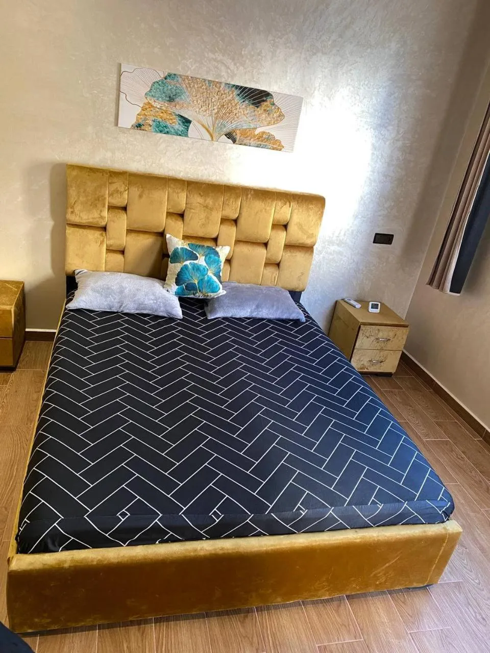 Bedroom, Bed in Appartement calme à Fès