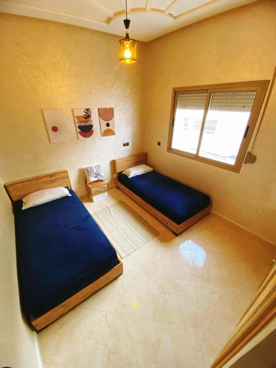 Bedroom, Bed in Appartement calme à Fès