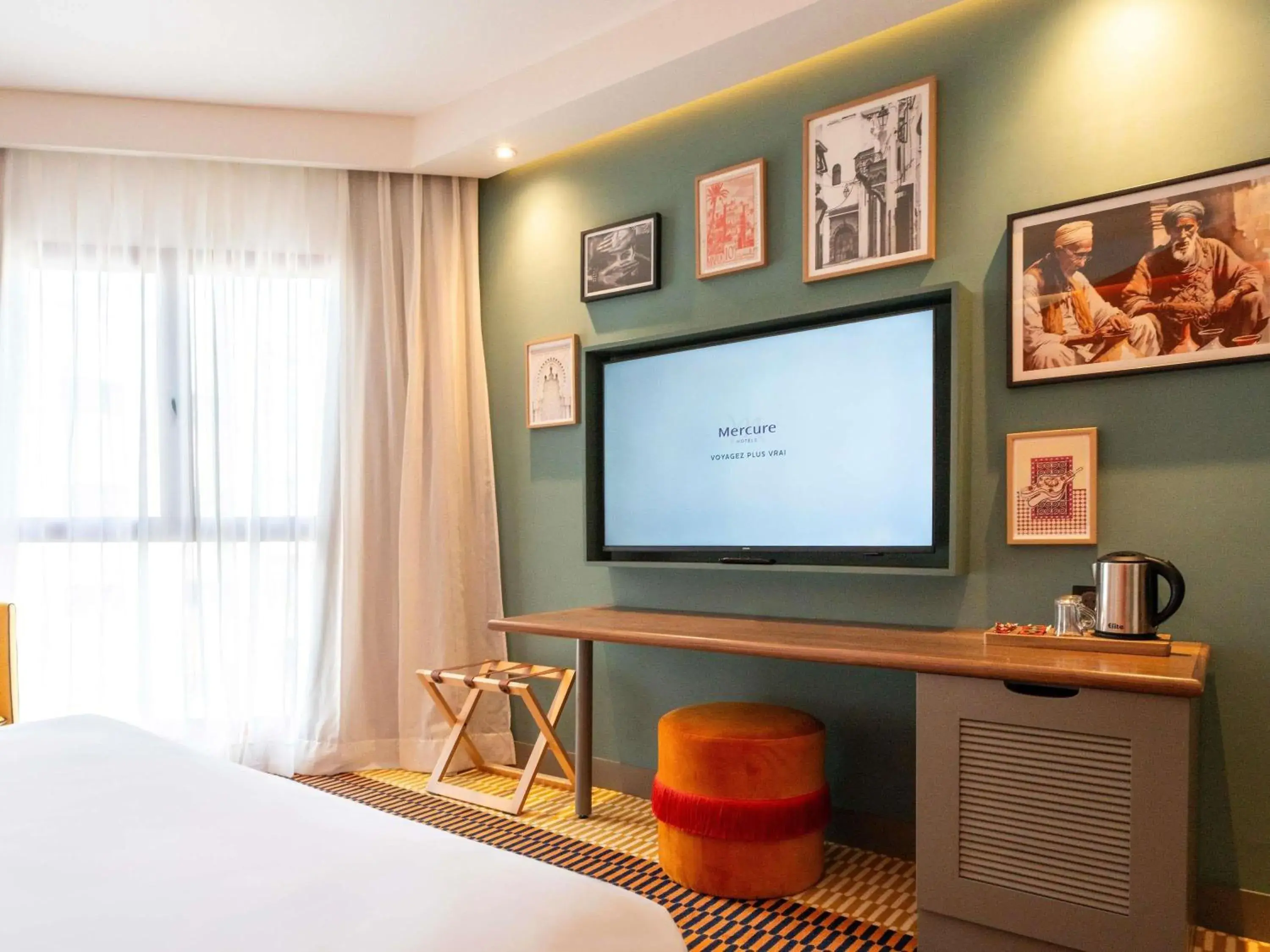 Bedroom, Bed in Mercure Shéhérazade Rabat Bedroom, Bed in Mercure Shéhérazade Rabat