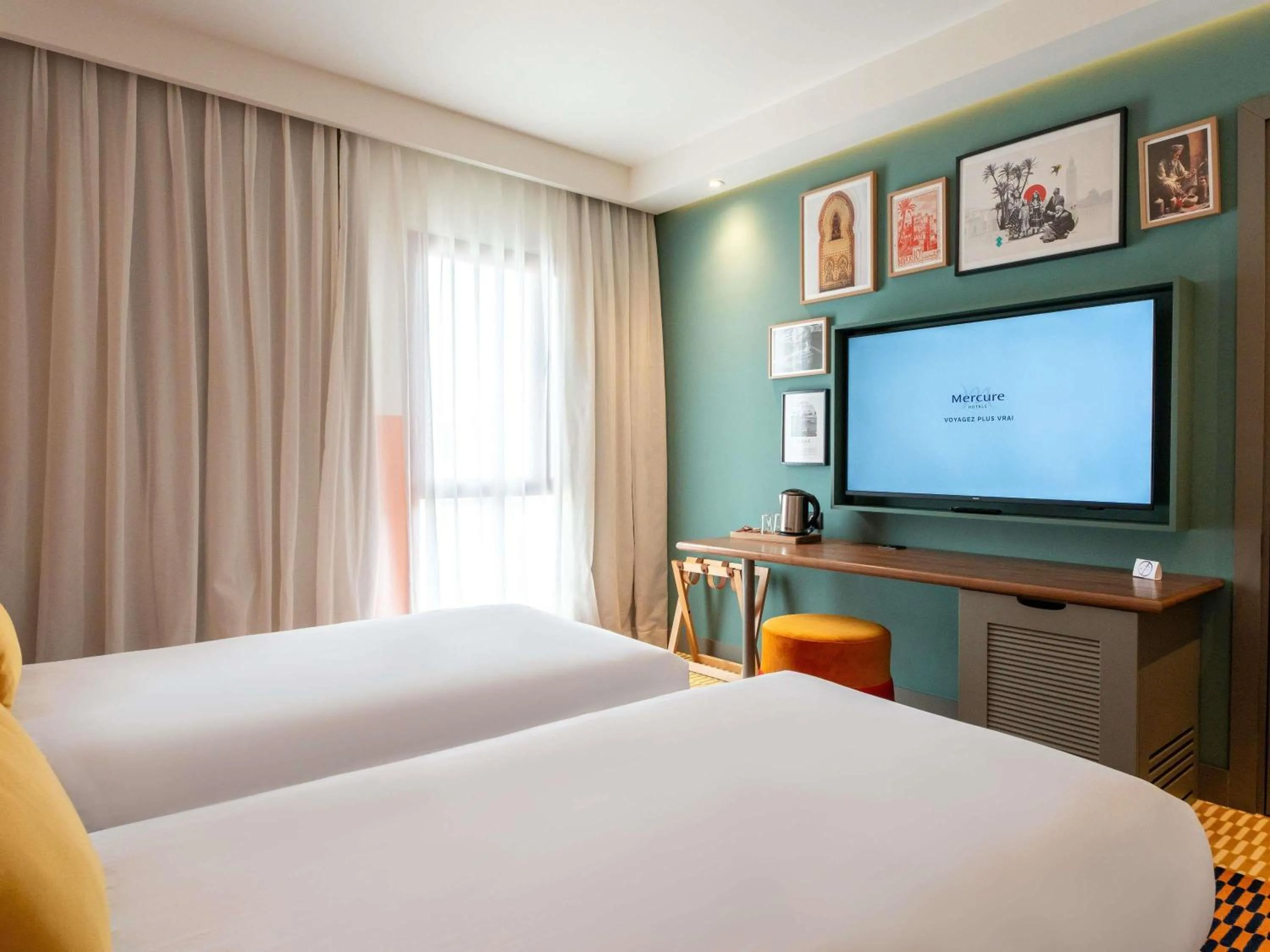 Bedroom, Bed in Mercure Shéhérazade Rabat