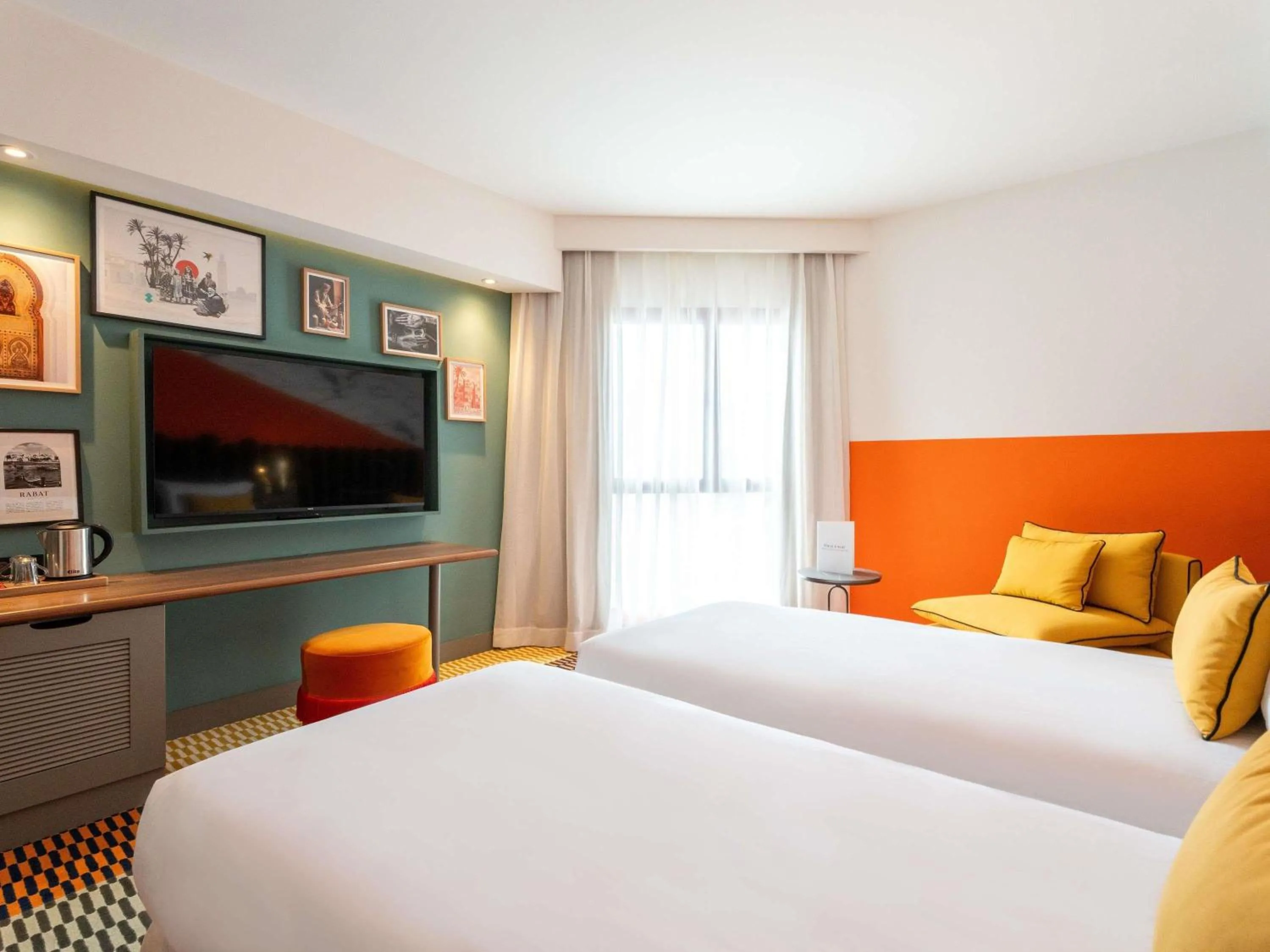 Bedroom, Bed in Mercure Shéhérazade Rabat