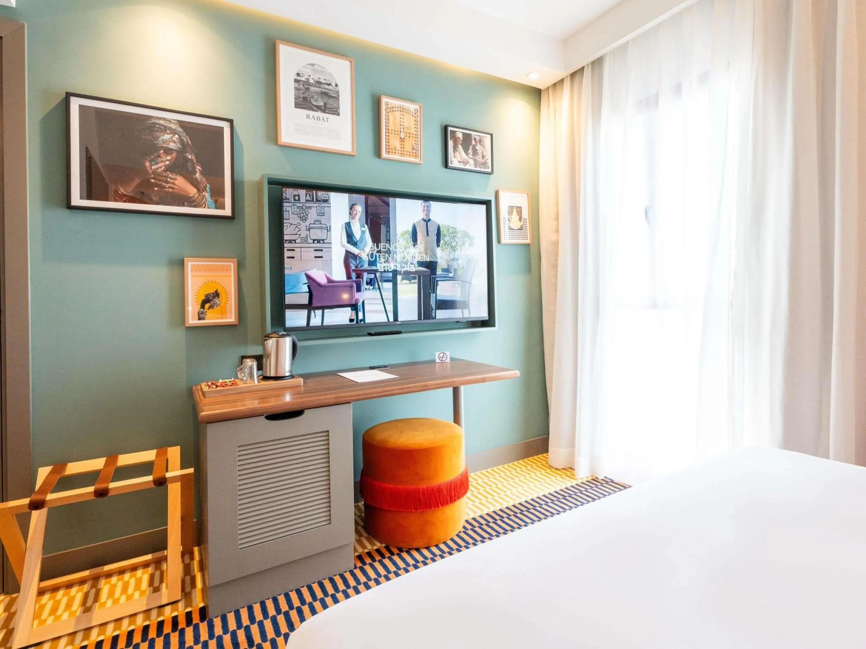 Bedroom, Bed in Mercure Shéhérazade Rabat