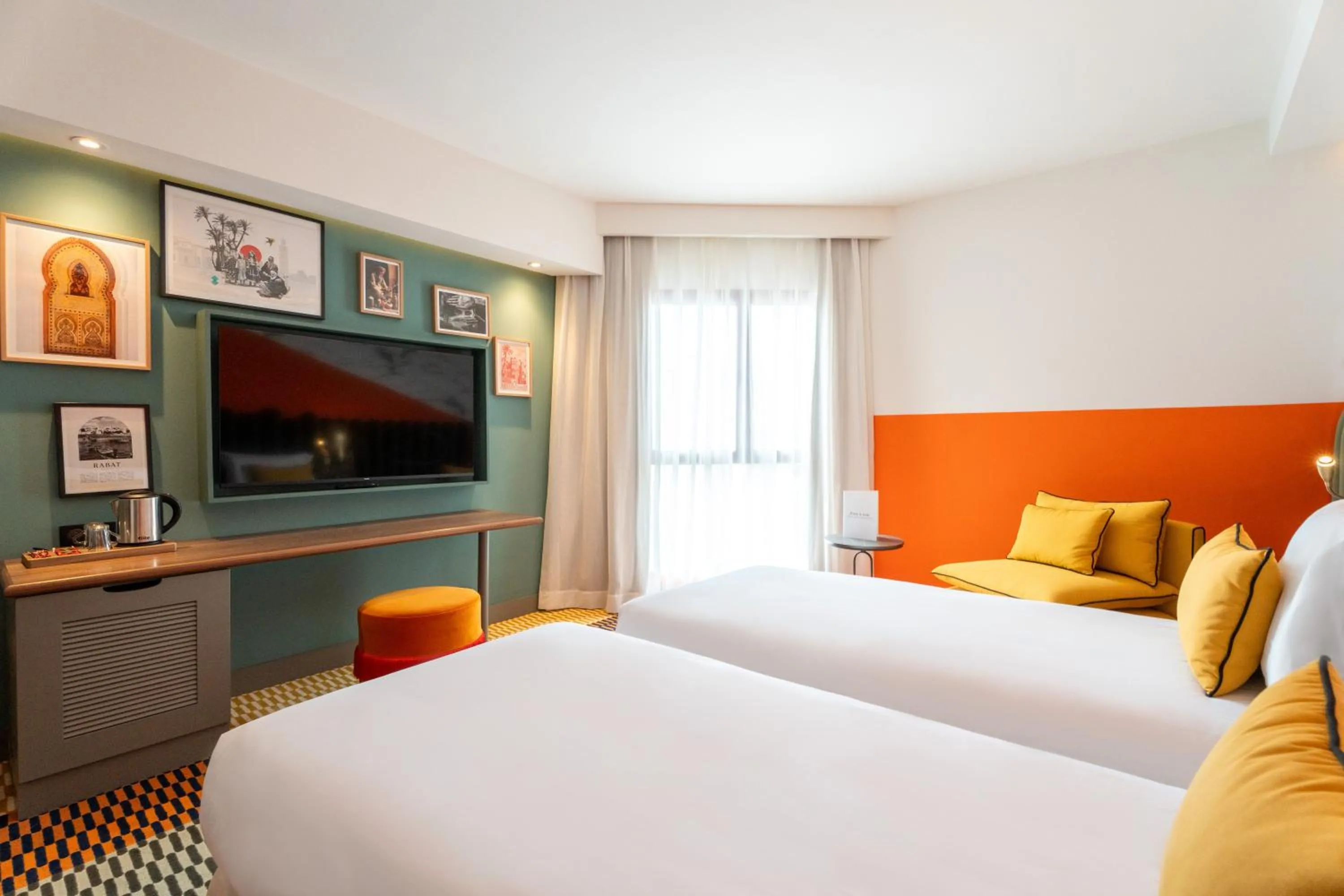 Bedroom, Bed in Mercure Shéhérazade Rabat