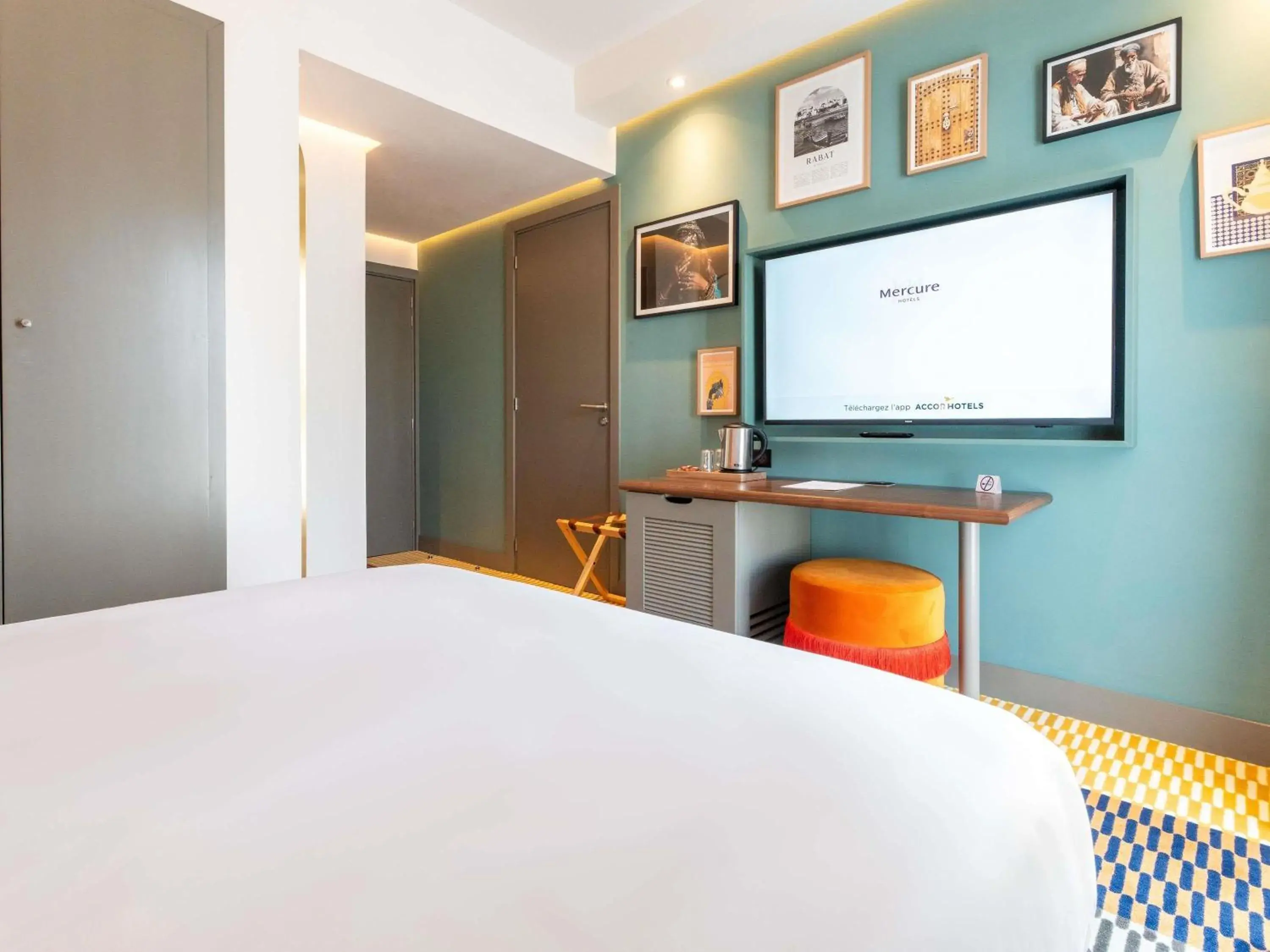 Bedroom, Bed in Mercure Shéhérazade Rabat Bedroom, Bed in Mercure Shéhérazade Rabat