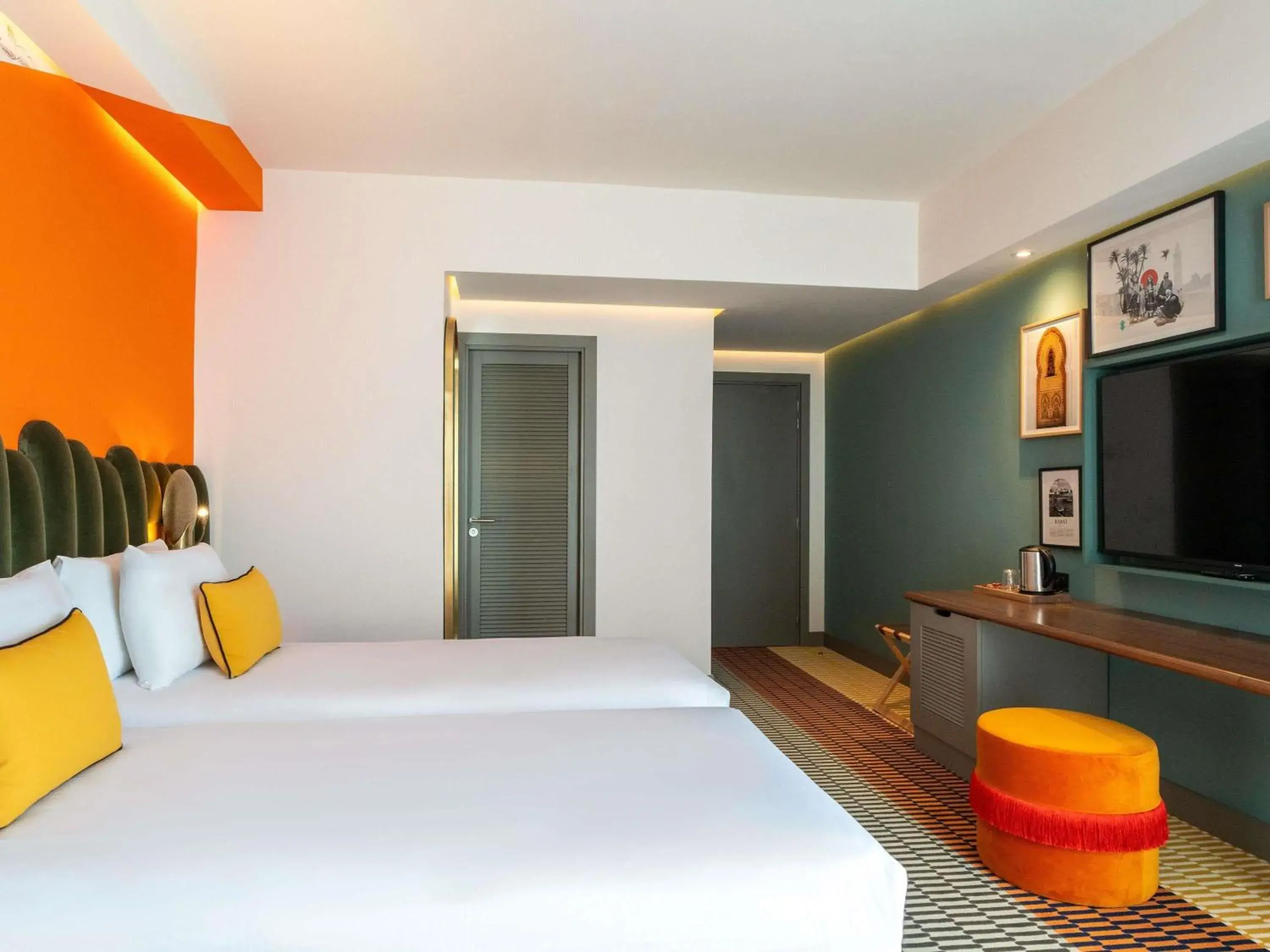 Bedroom, Bed in Mercure Shéhérazade Rabat Bedroom, Bed in Mercure Shéhérazade Rabat