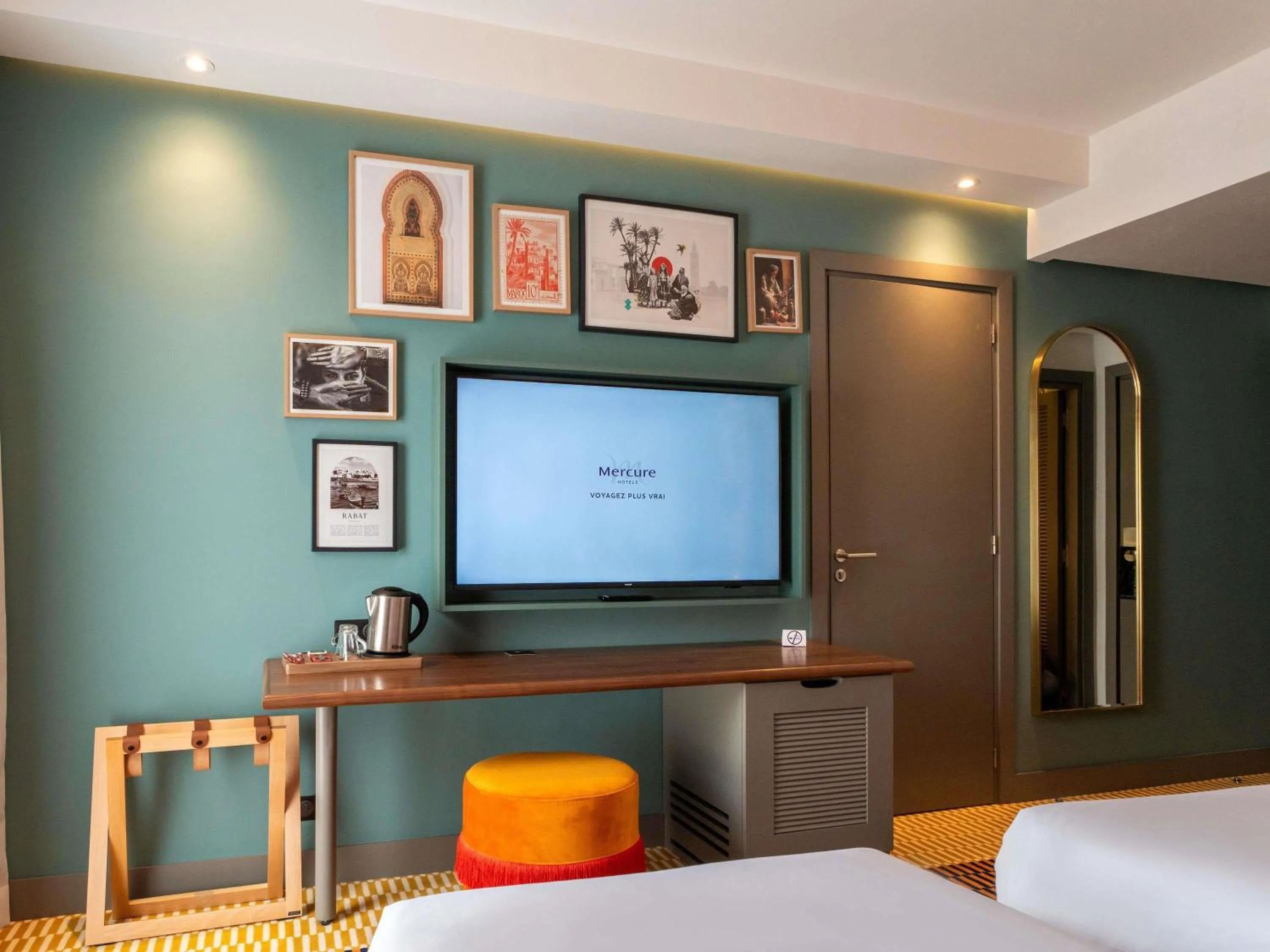 Bedroom, Bed in Mercure Shéhérazade Rabat