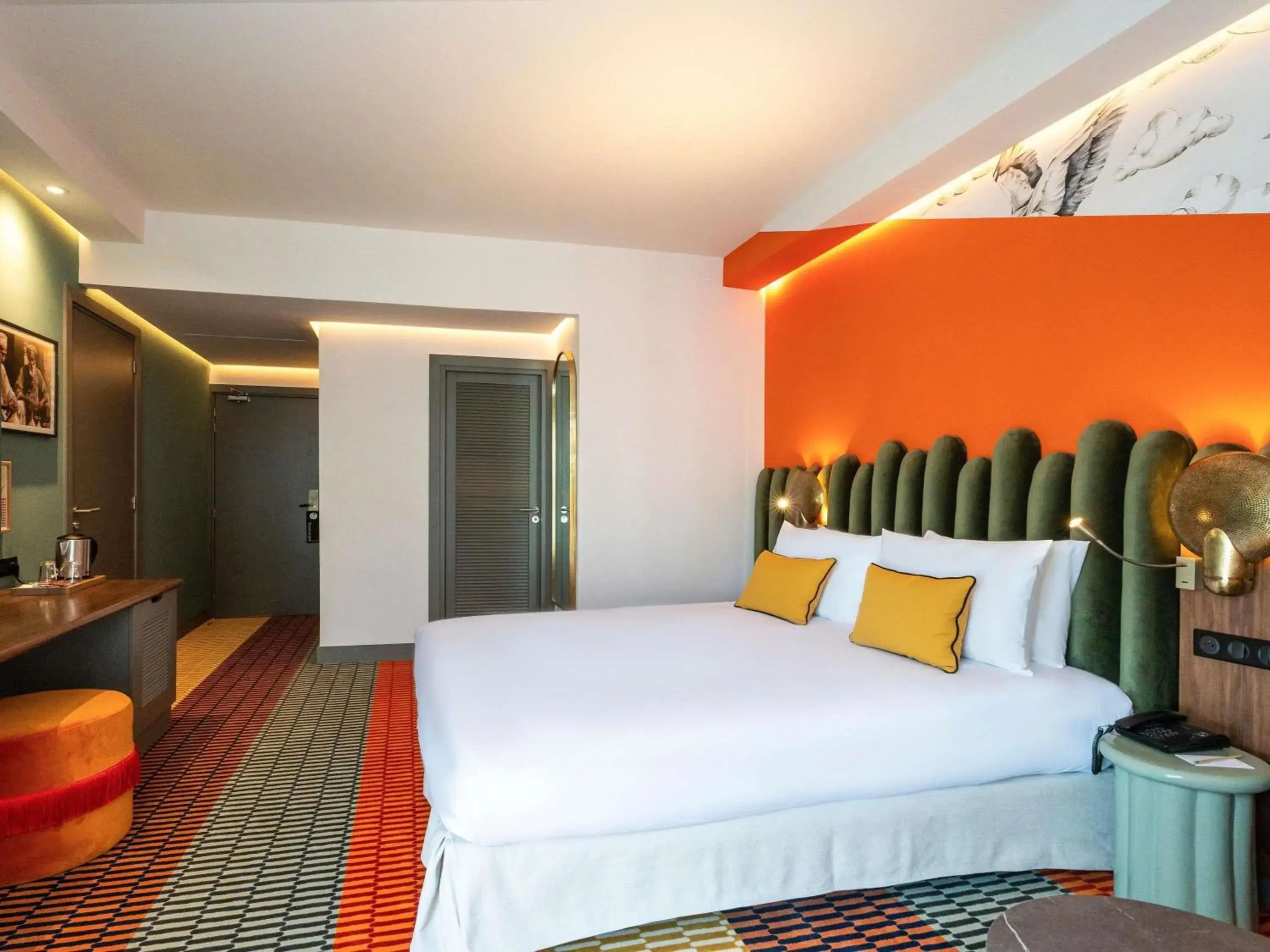 Bedroom, Bed in Mercure Shéhérazade Rabat Bedroom, Bed in Mercure Shéhérazade Rabat