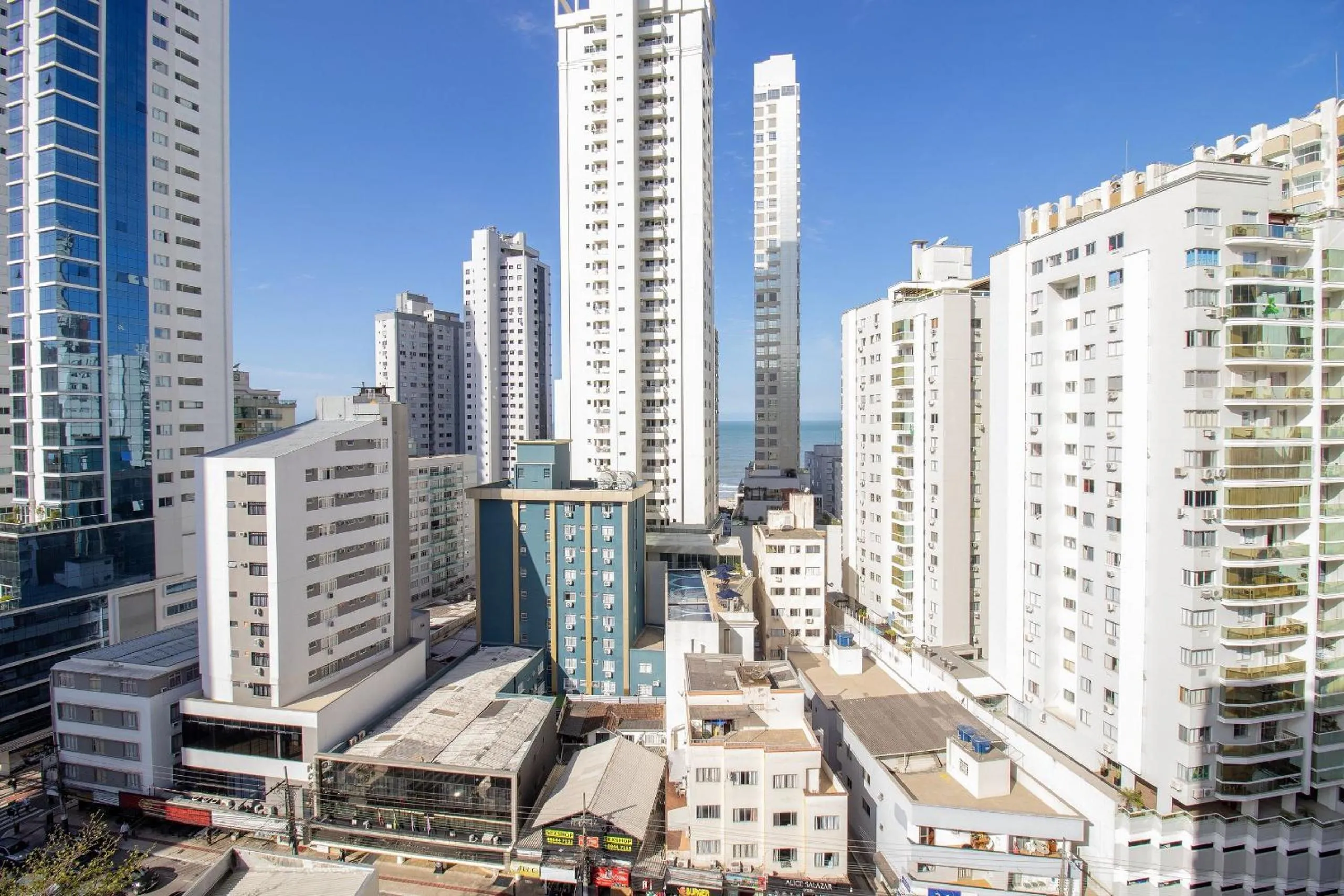 City view in PRG12 - Linda Vista, Climatizado, 10º andar, Wi-Fi