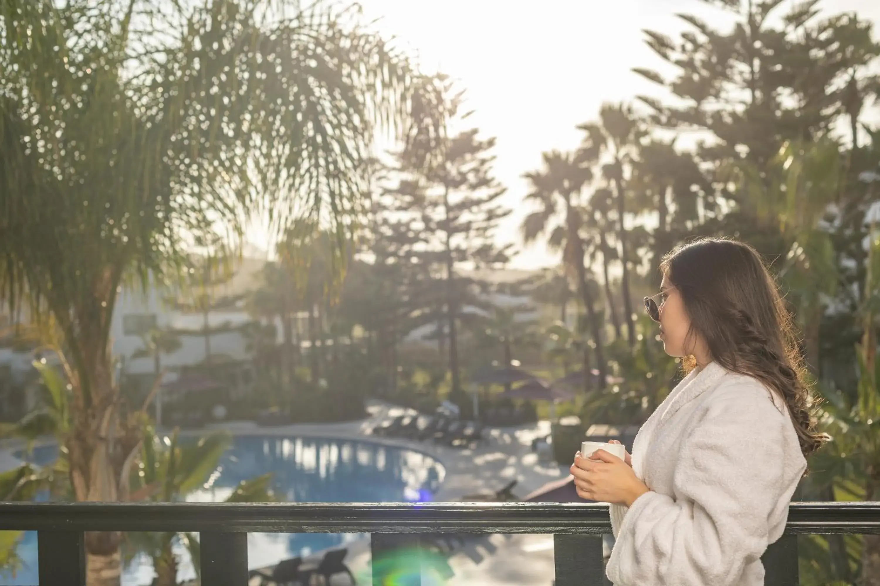 Pool view in Pullman Mazagan Royal Golf & Spa Pool view in Pullman Mazagan Royal Golf & Spa