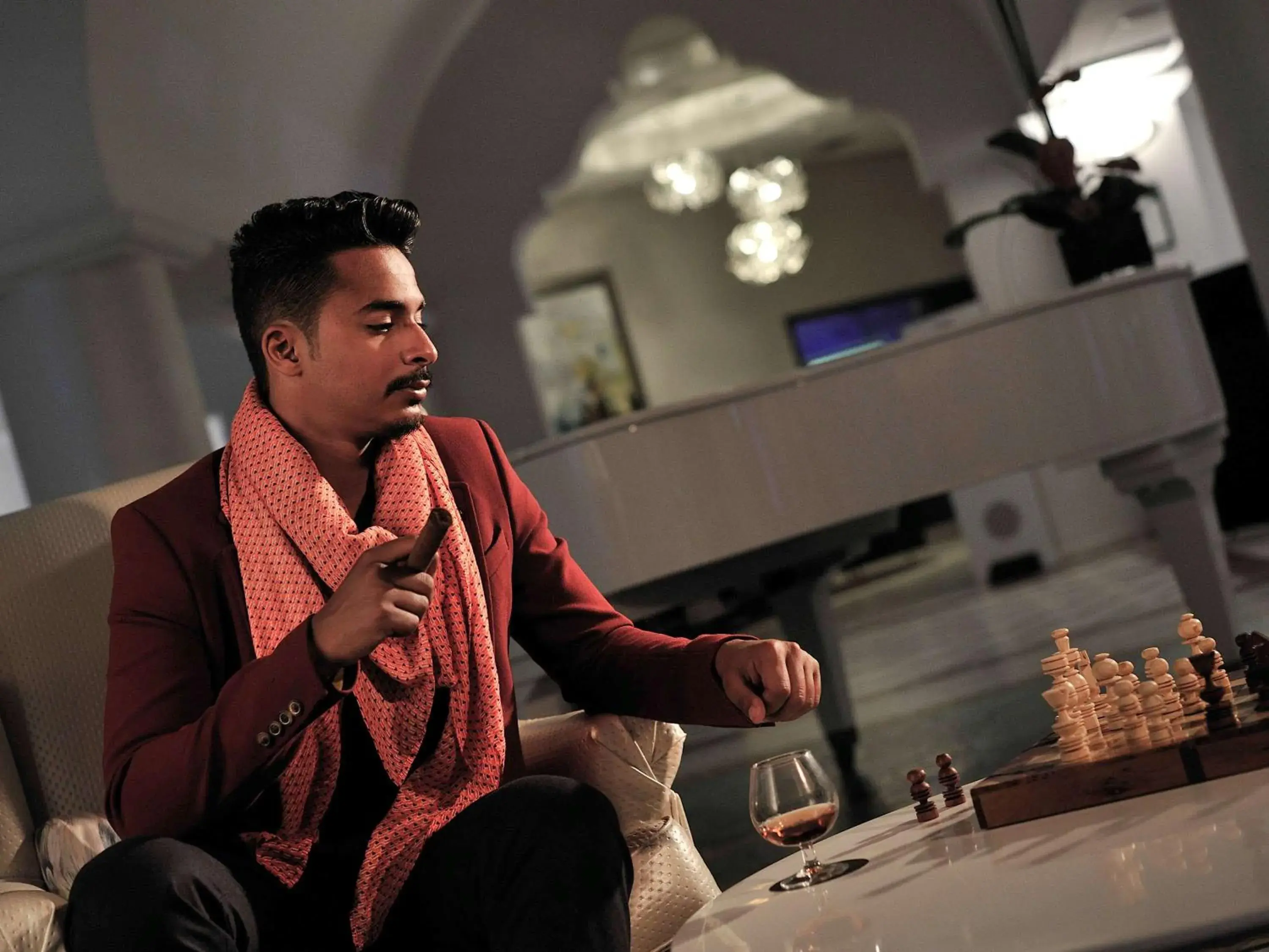 Lounge or bar in Pullman Mazagan Royal Golf & Spa Lounge or bar in Pullman Mazagan Royal Golf & Spa