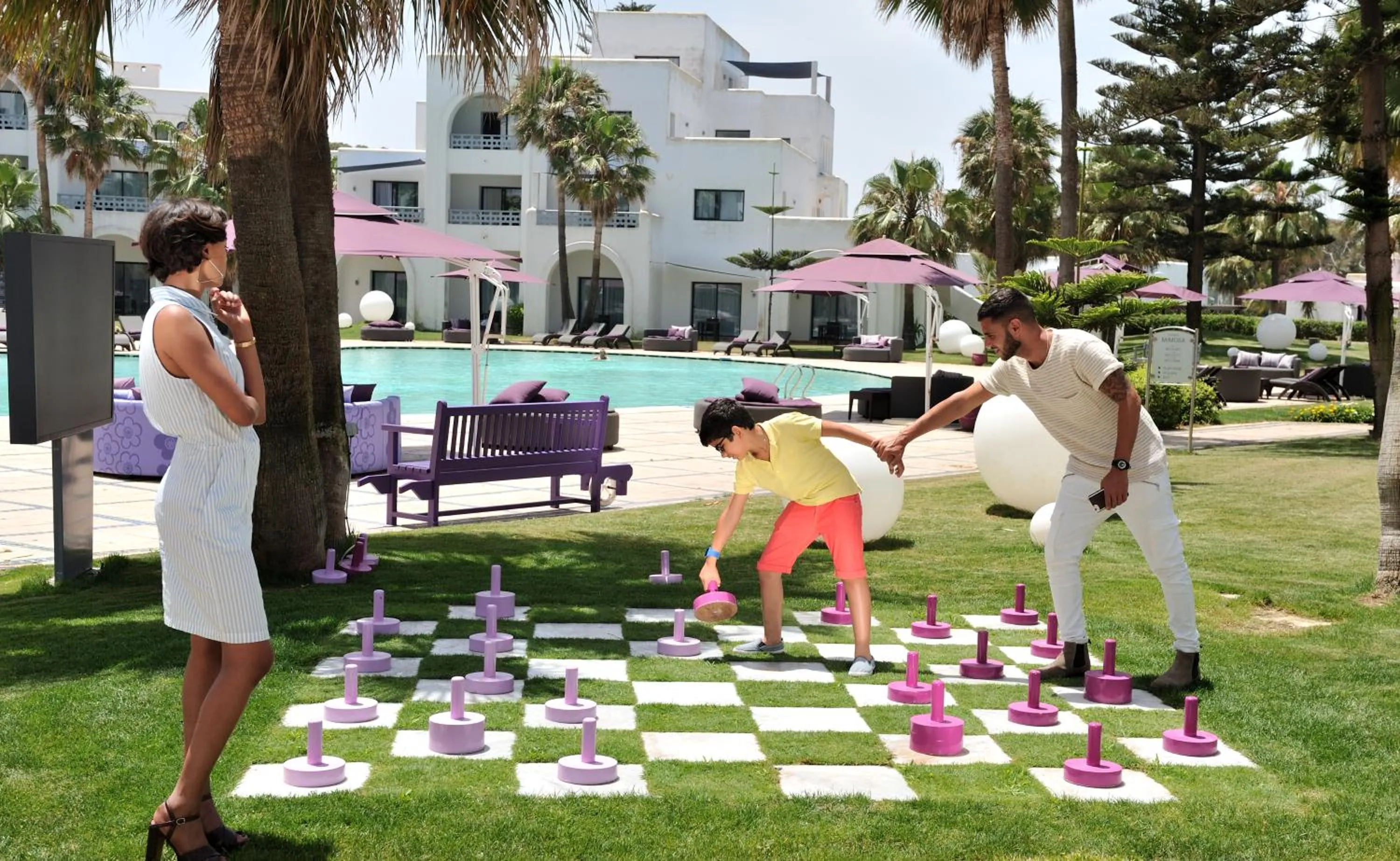 Family in Pullman Mazagan Royal Golf & Spa