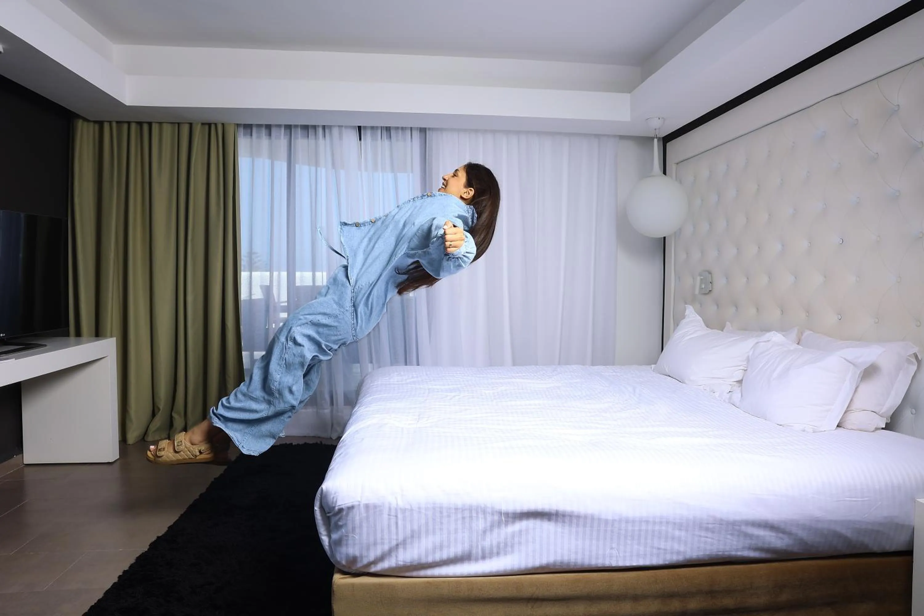 Bed in Pullman Mazagan Royal Golf & Spa