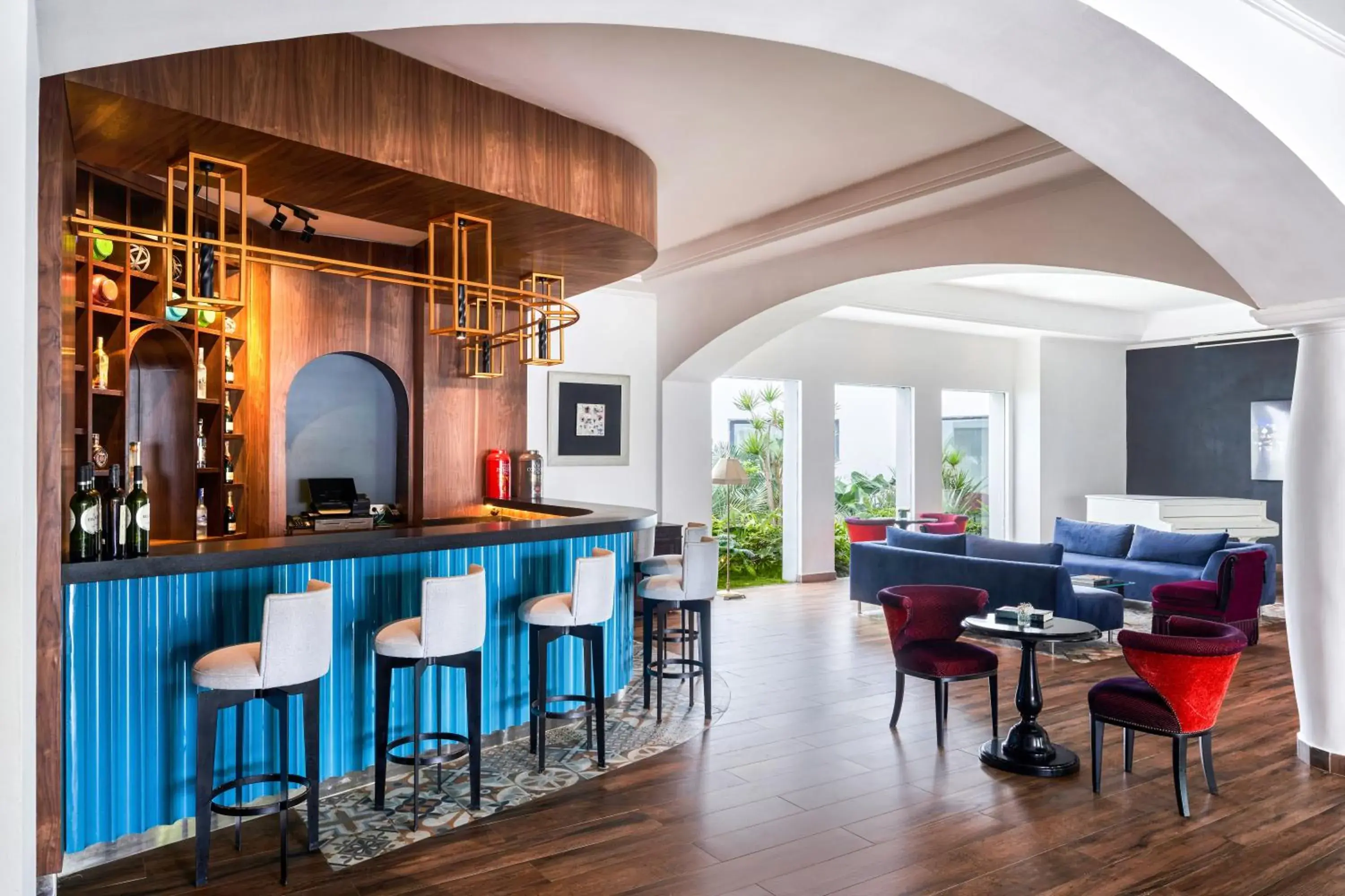 Lounge or bar in Pullman Mazagan Royal Golf & Spa Lounge or bar in Pullman Mazagan Royal Golf & Spa