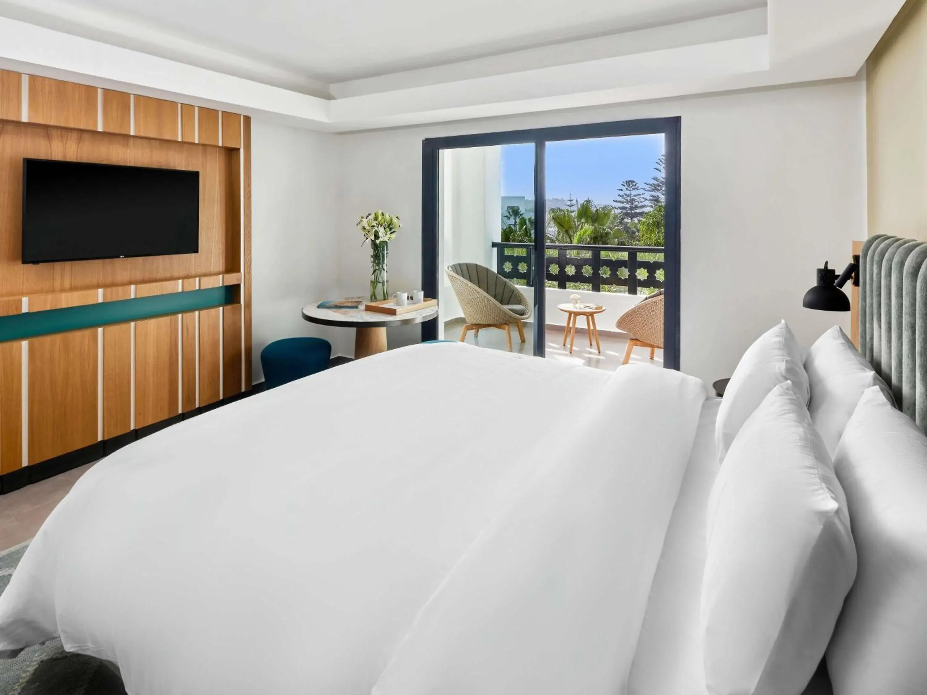 Bedroom, Bed in Pullman Mazagan Royal Golf & Spa Bedroom, Bed in Pullman Mazagan Royal Golf & Spa