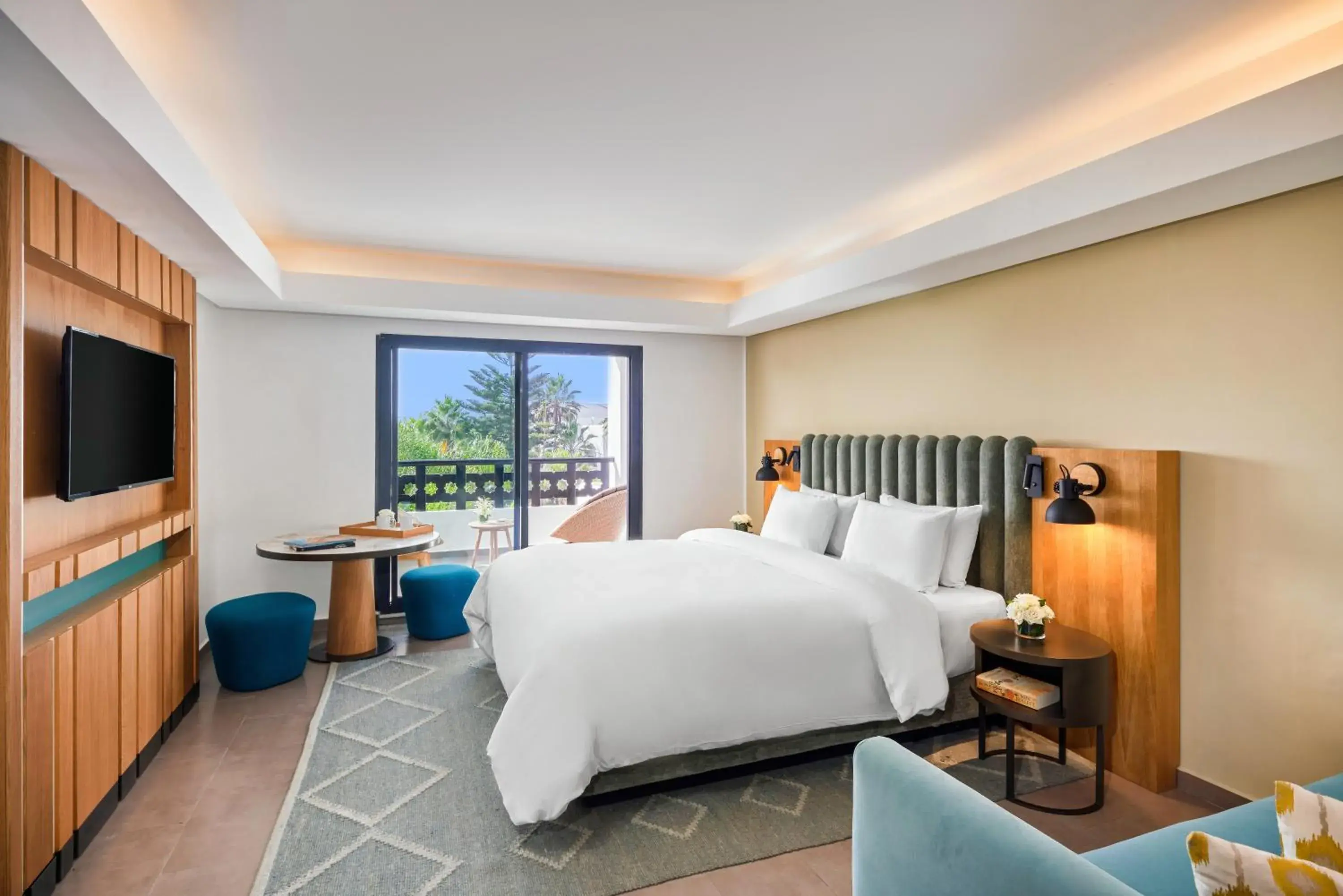 Bed in Pullman Mazagan Royal Golf & Spa Bed in Pullman Mazagan Royal Golf & Spa