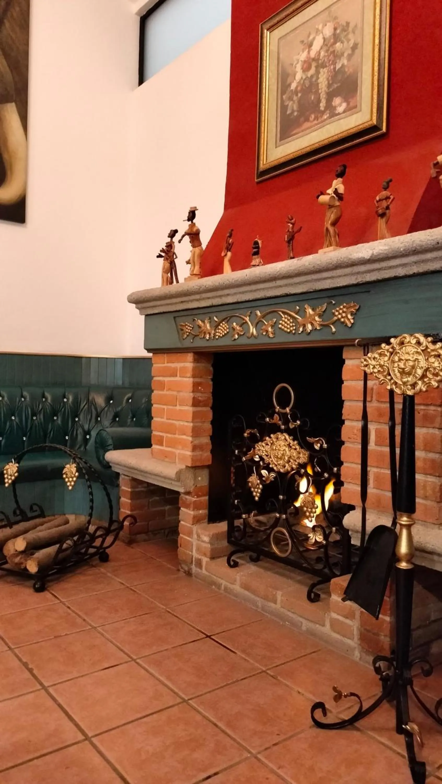 Living room in Hotel Casa Real Cholula