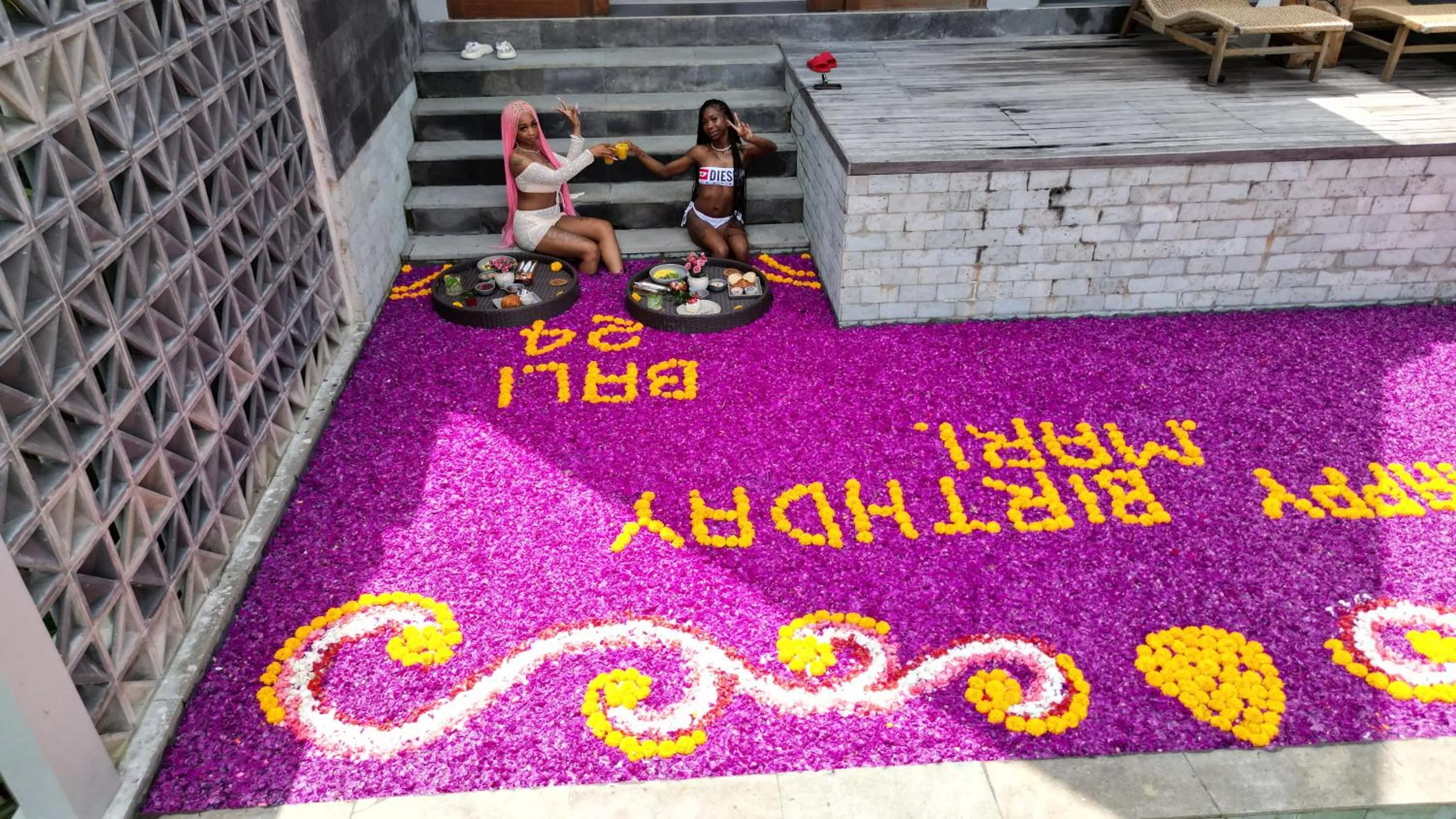 Swimming pool in LeRosa Valley Resort