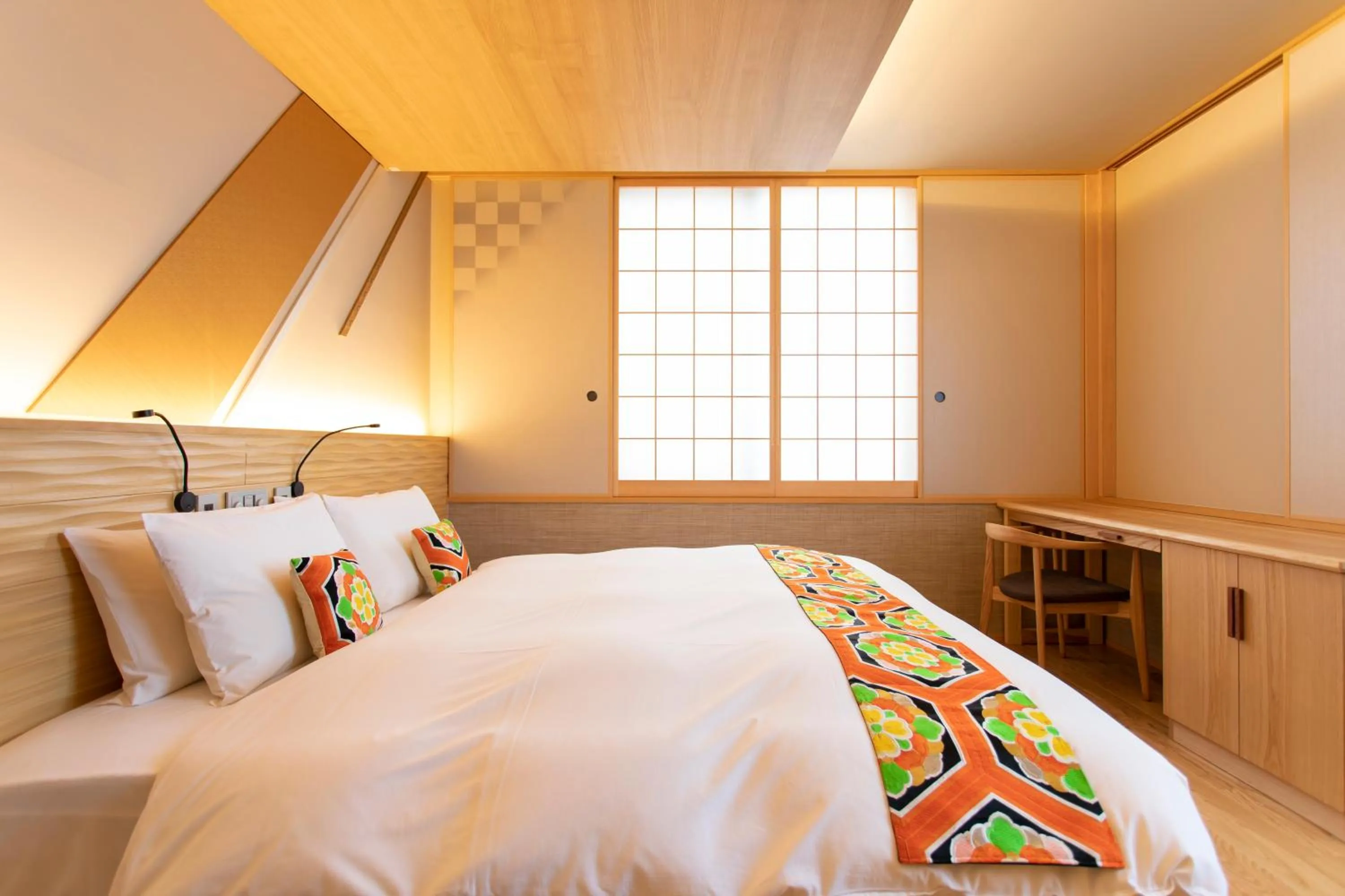 Bed in Higashiyama Hills