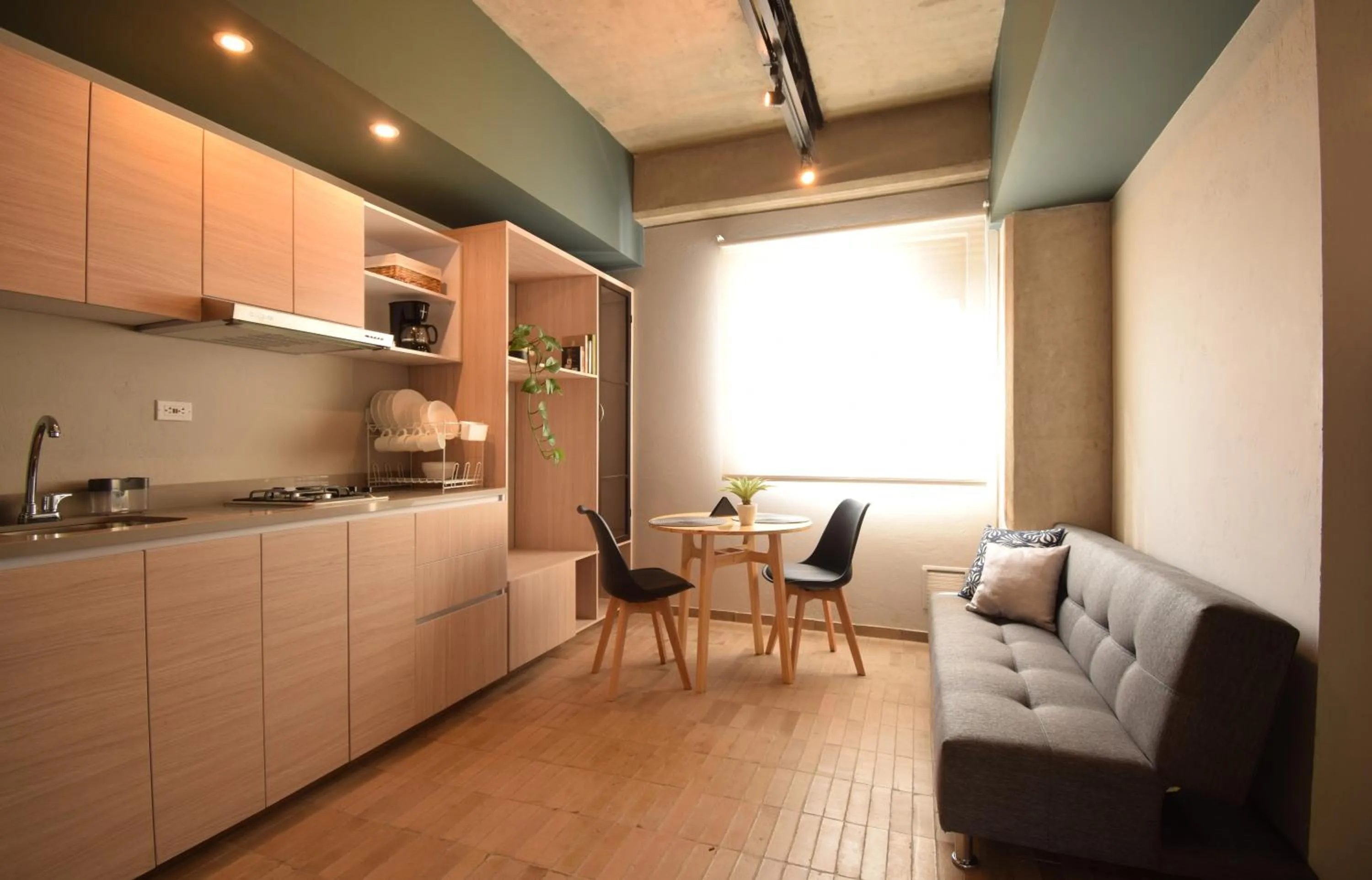 Kitchen or kitchenette in Cadena Hotelera Rey es