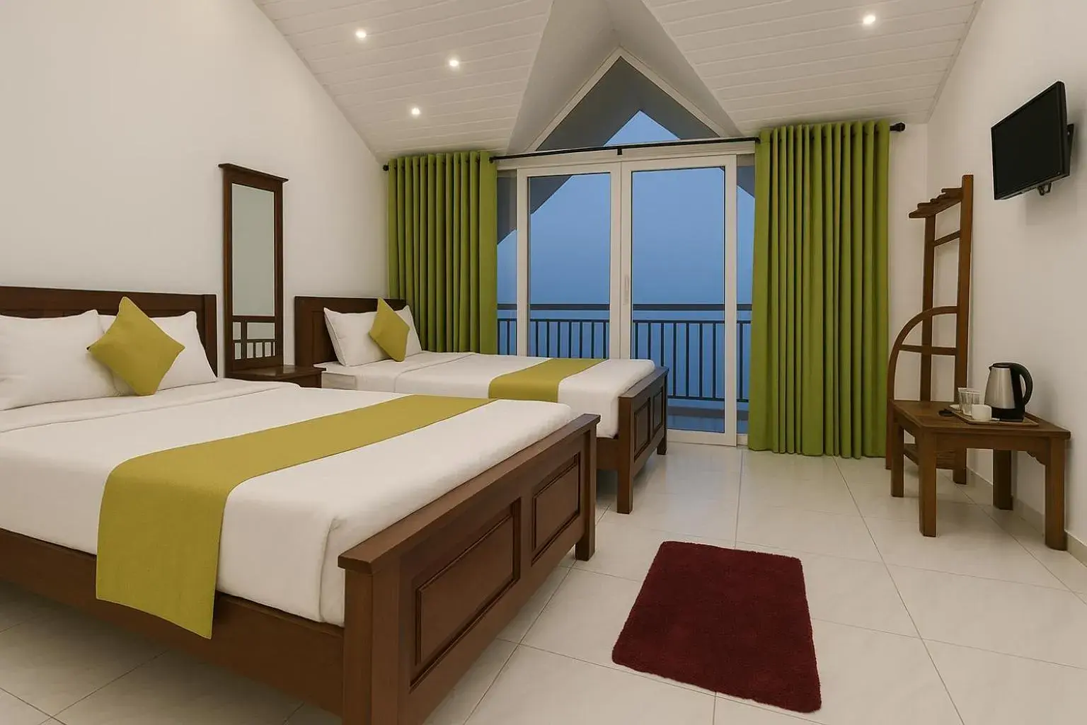 Deluxe Family Room in White City Villa Deluxe Family Room in White City Villa