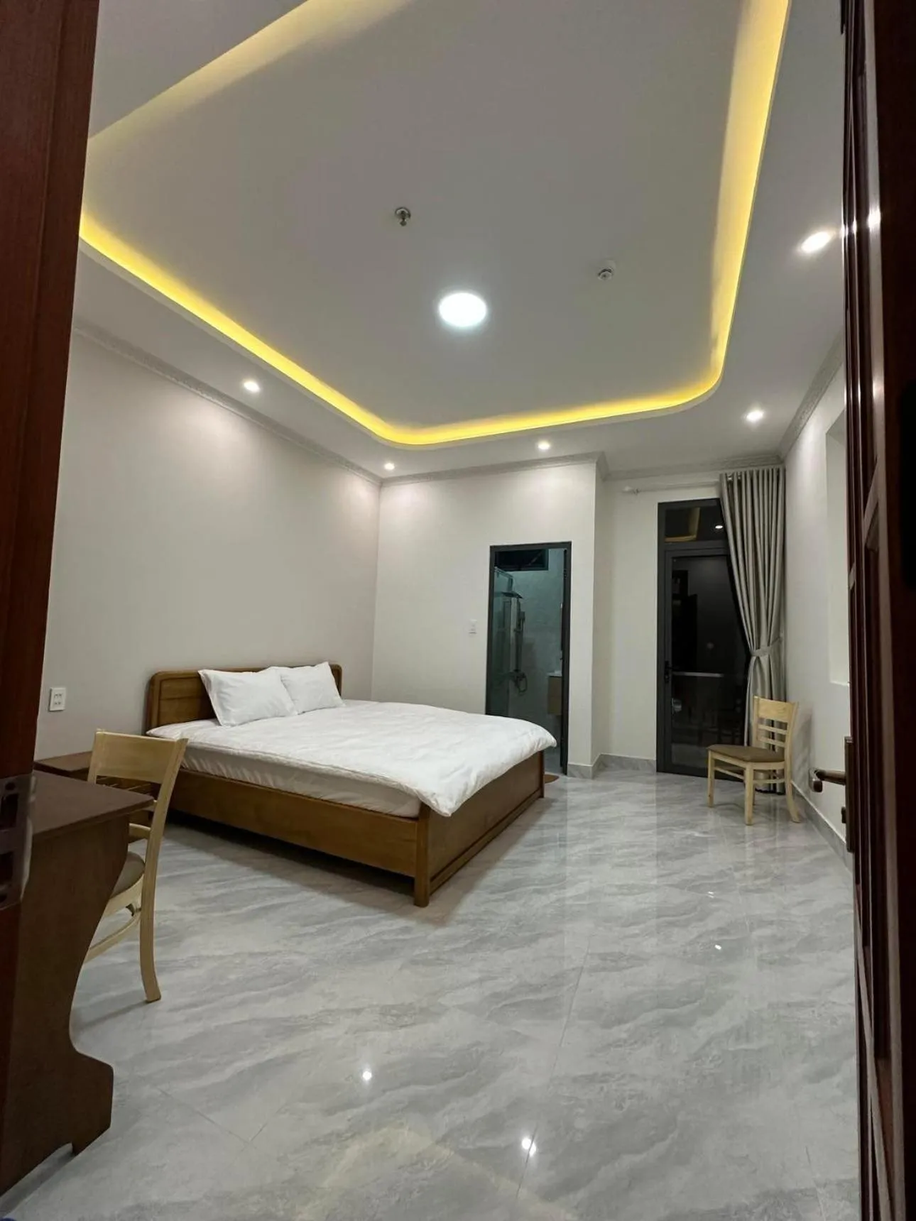 Bed in LES AMIS HOTEL ĐÀ LẠT