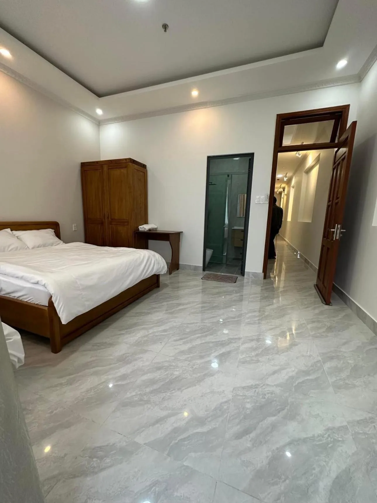 Bed in LES AMIS HOTEL ĐÀ LẠT