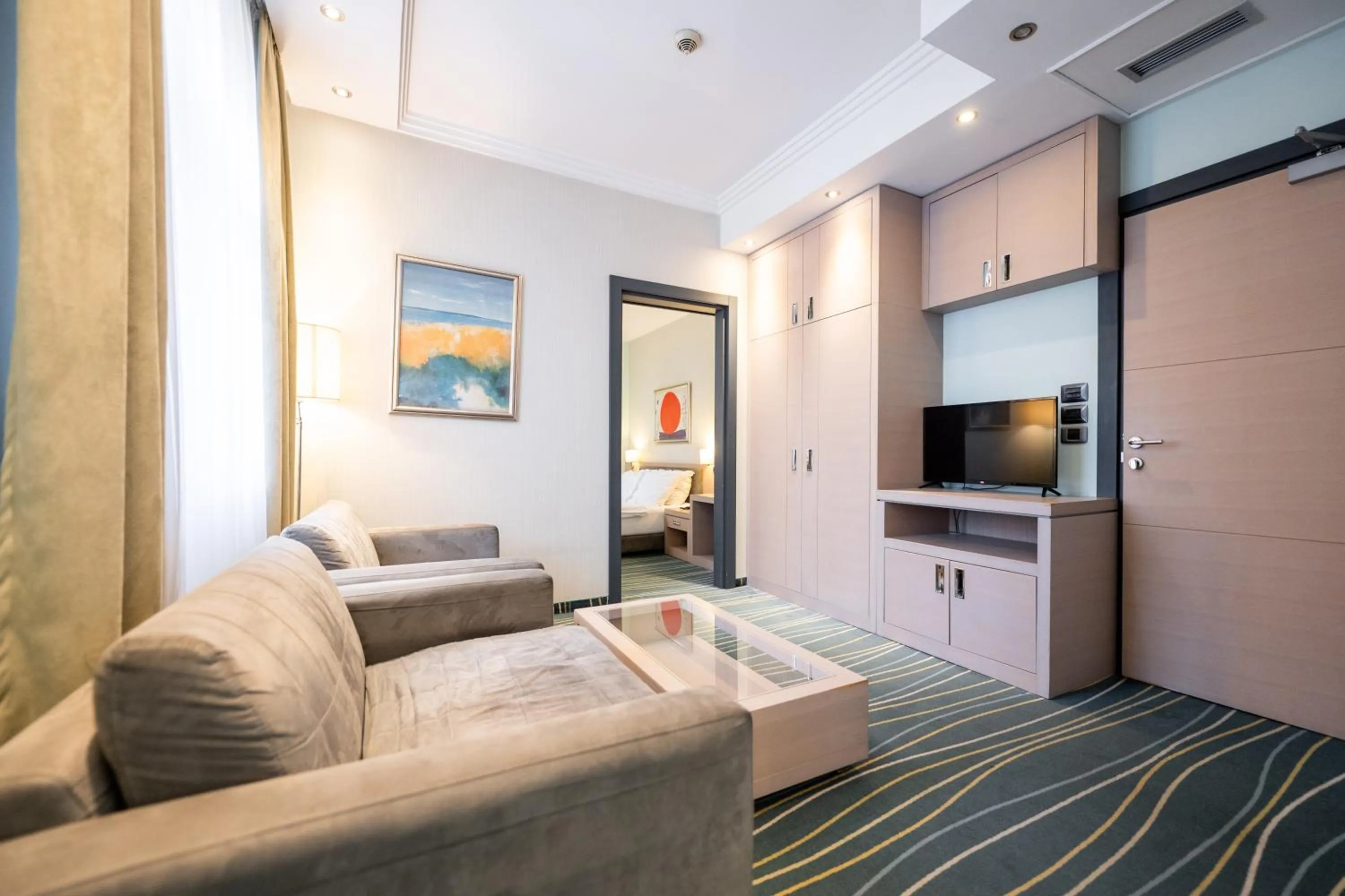 Bed in Kopernikus Hotel Prag