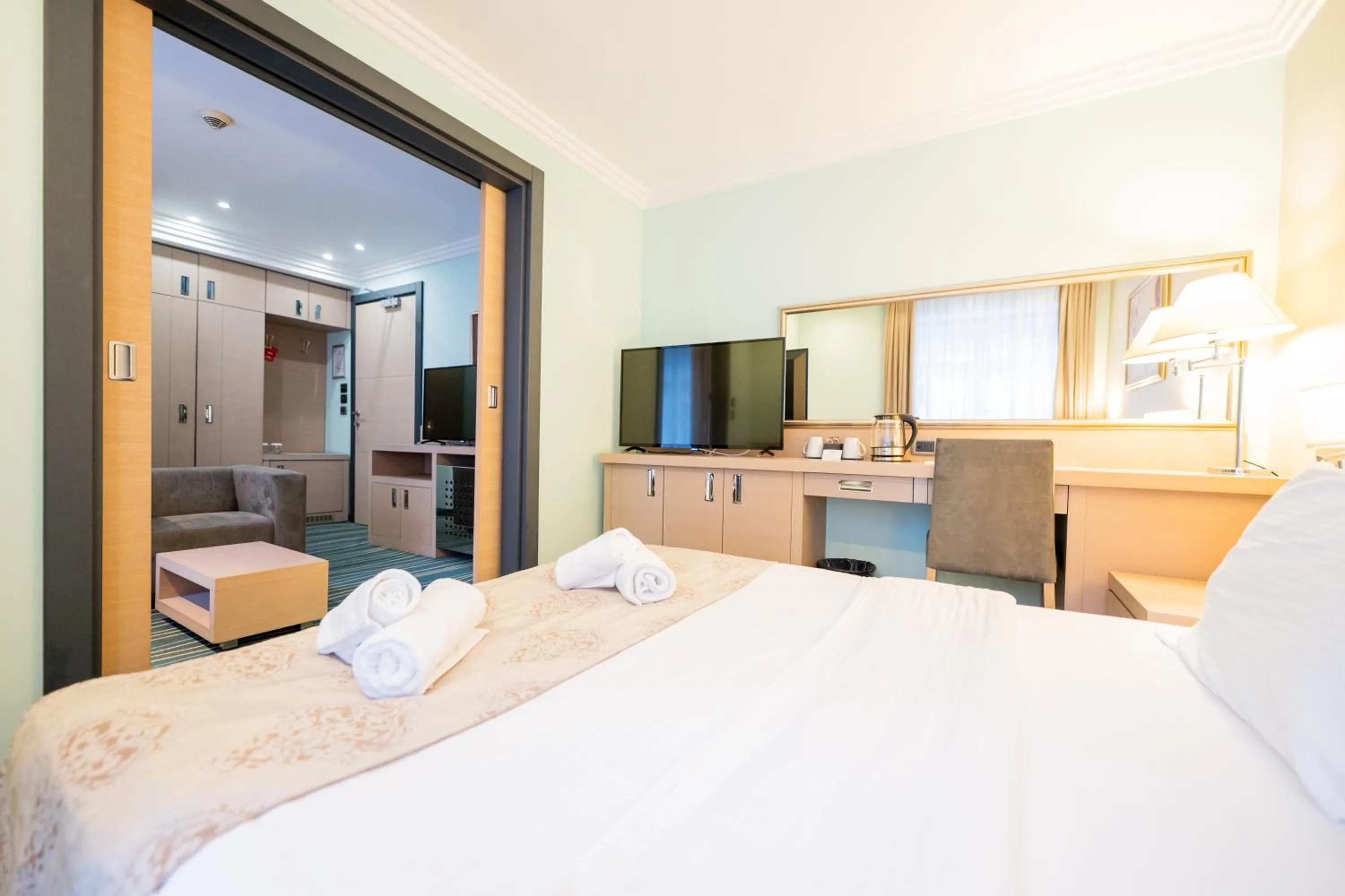 Bedroom, Bed in Kopernikus Hotel Prag