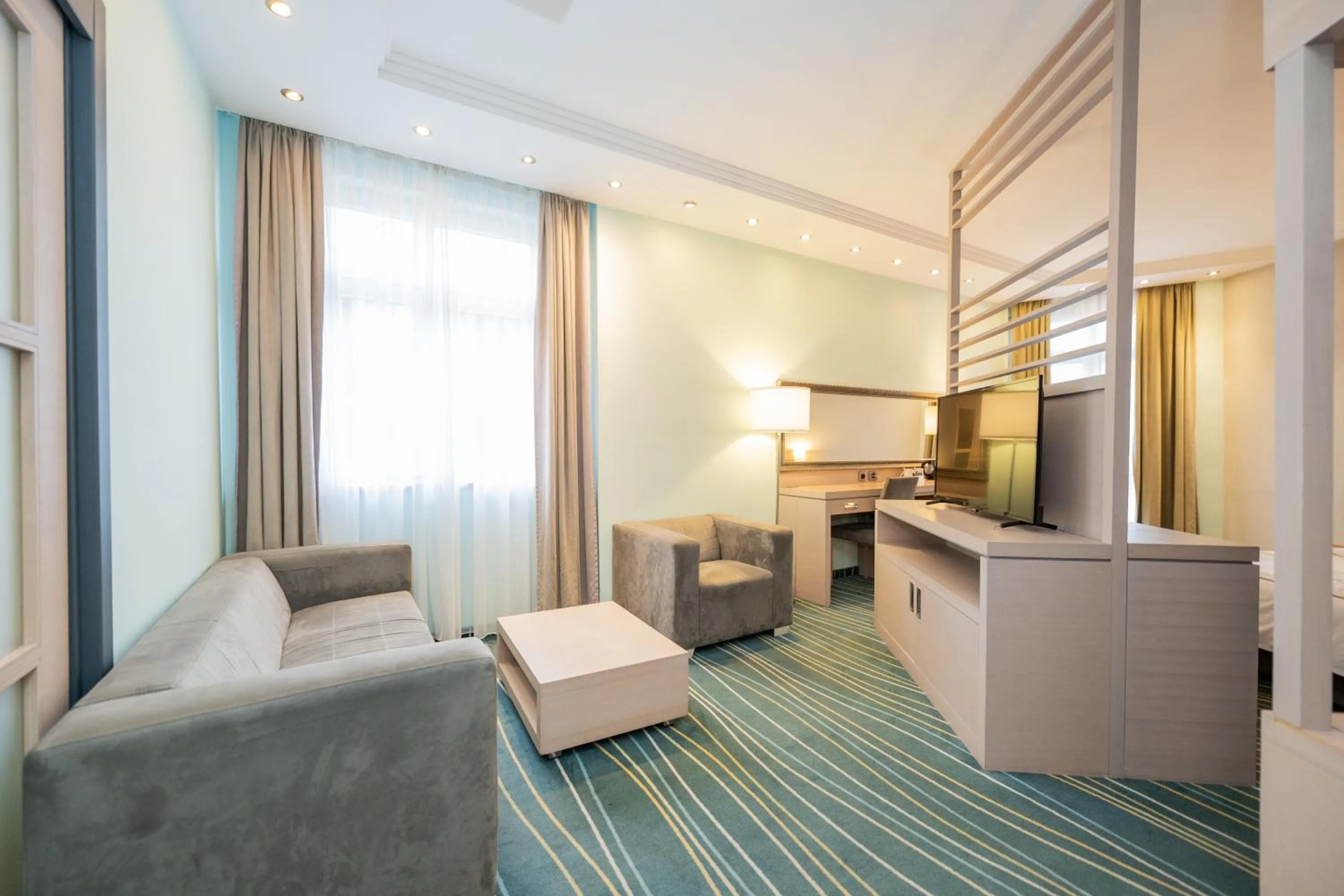 Bed in Kopernikus Hotel Prag