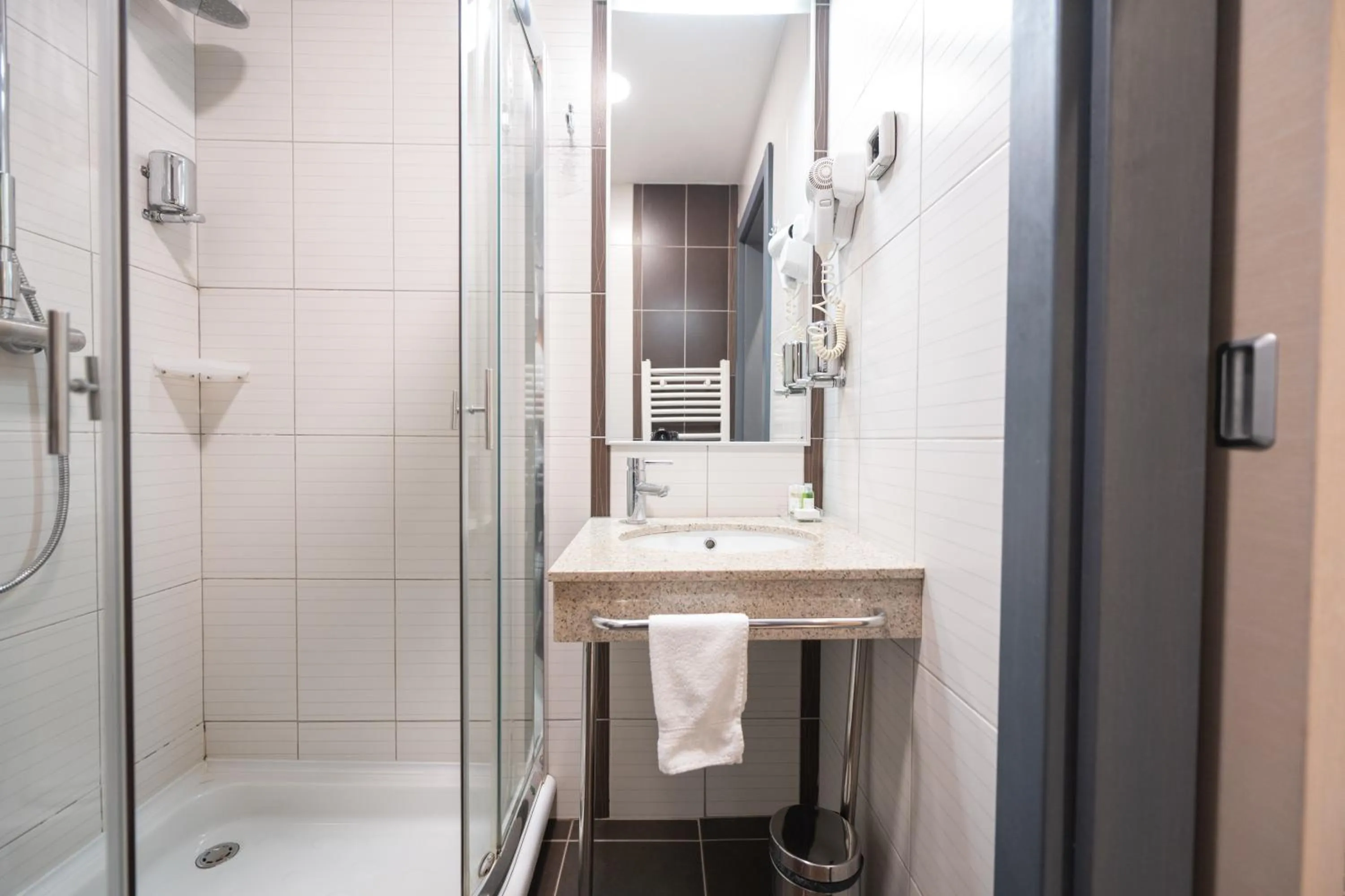 Shower in Kopernikus Hotel Prag