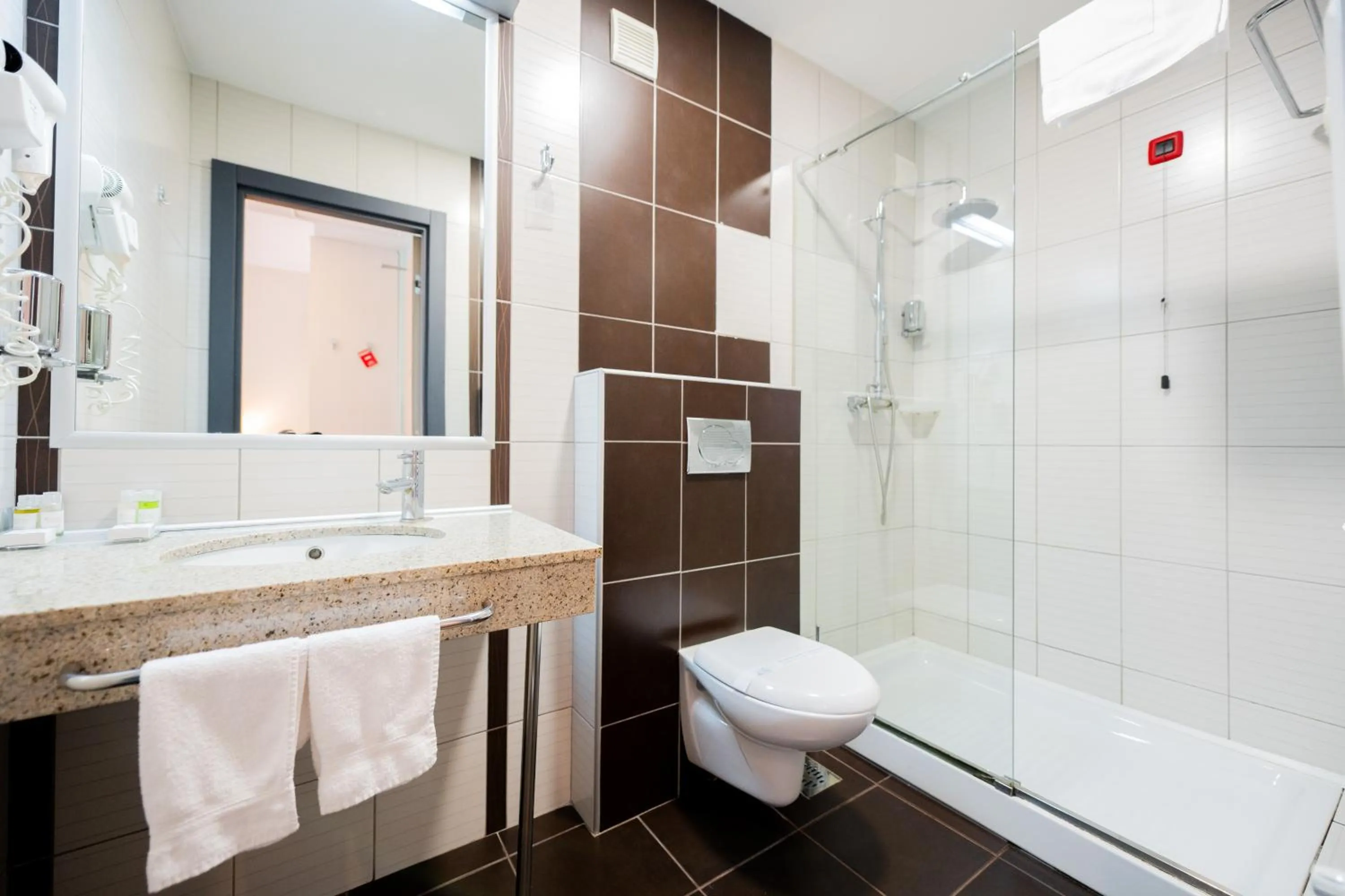 Shower in Kopernikus Hotel Prag
