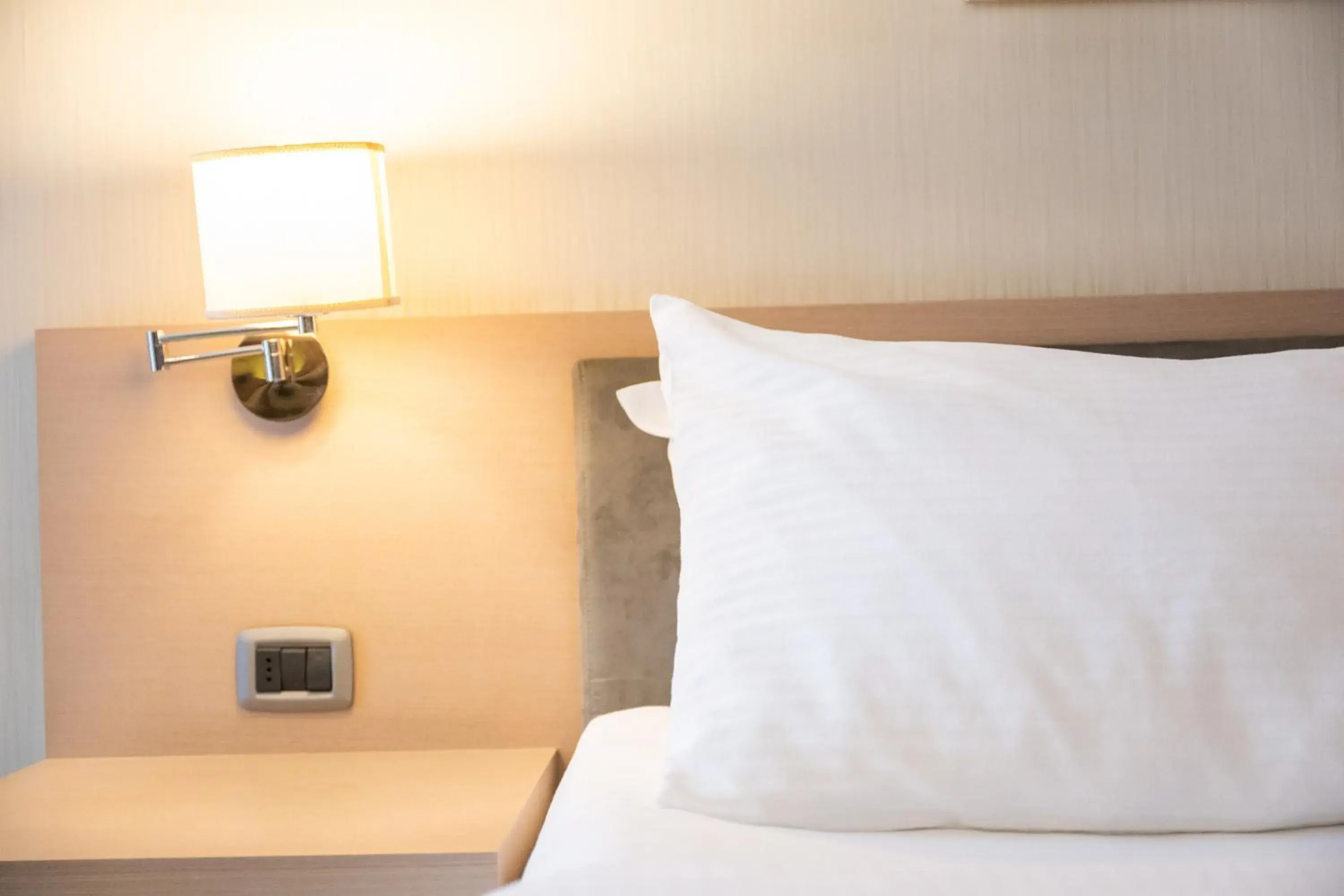 Bed in Kopernikus Hotel Prag Bed in Kopernikus Hotel Prag