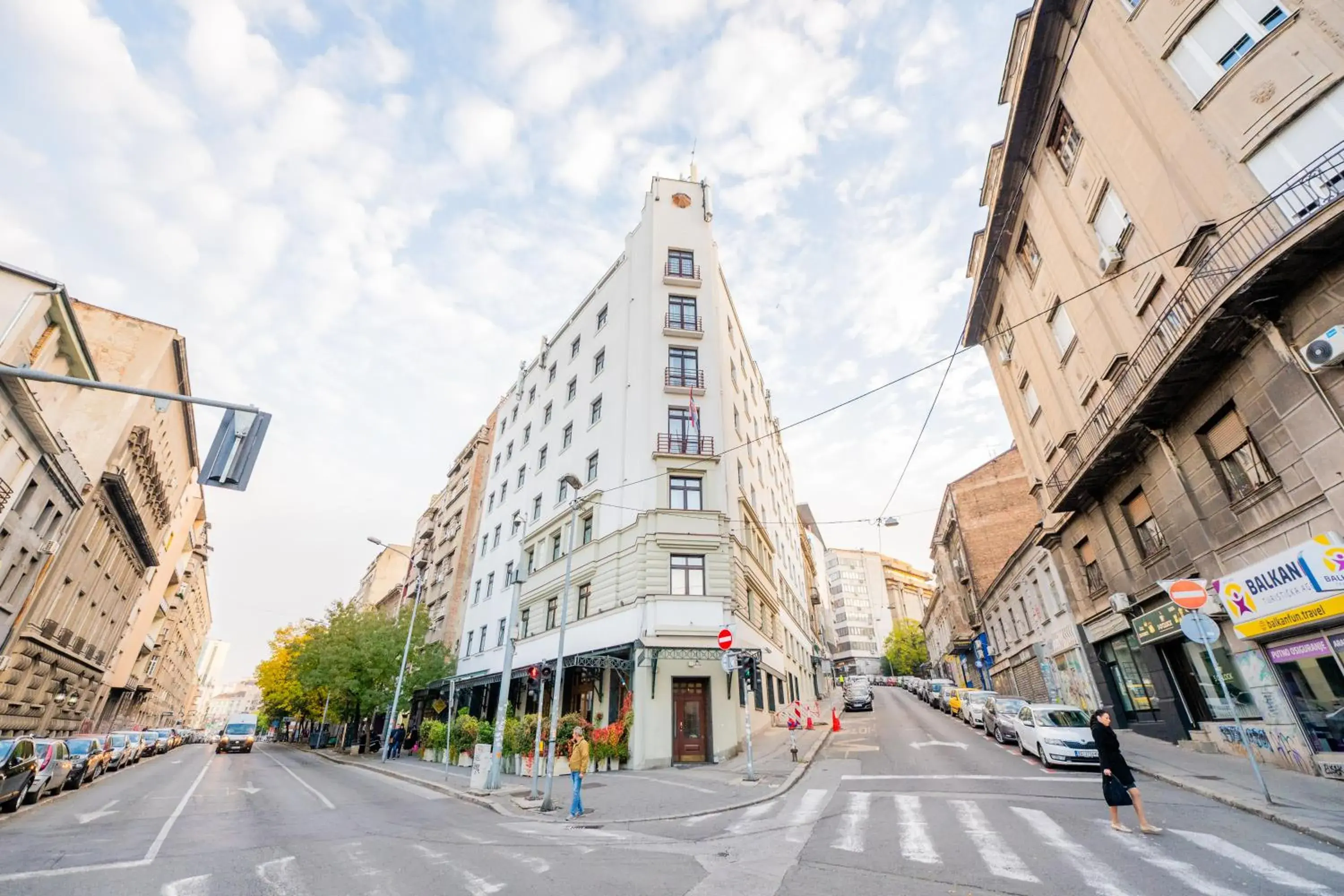 Property building in Kopernikus Hotel Prag Property building in Kopernikus Hotel Prag