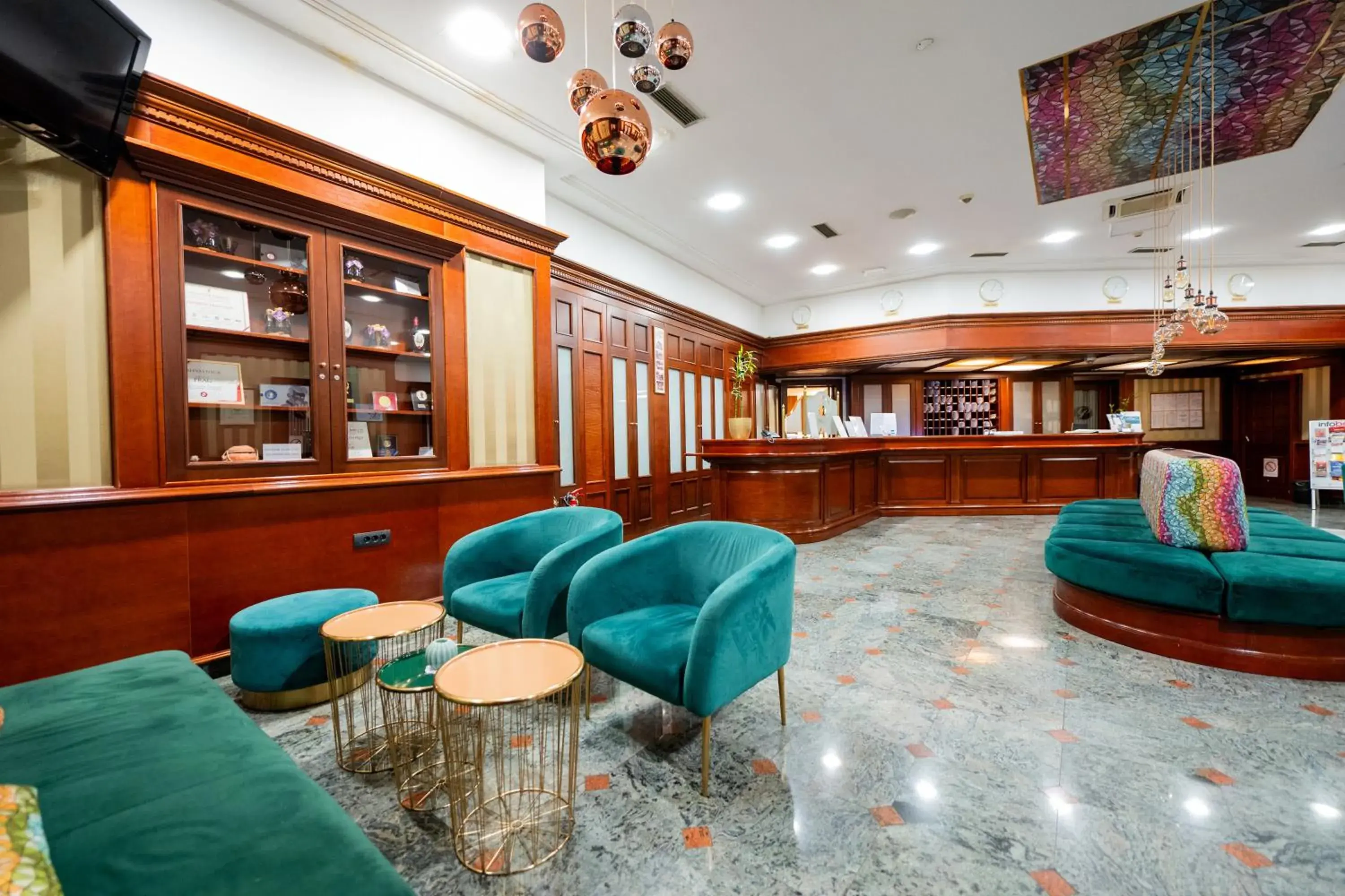 Lobby or reception in Kopernikus Hotel Prag Lobby or reception in Kopernikus Hotel Prag