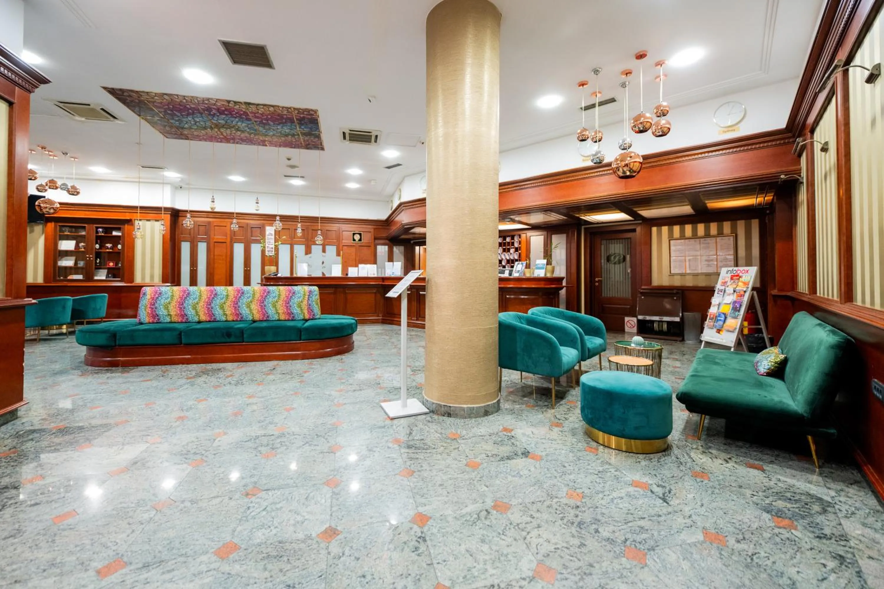 Lobby or reception in Kopernikus Hotel Prag