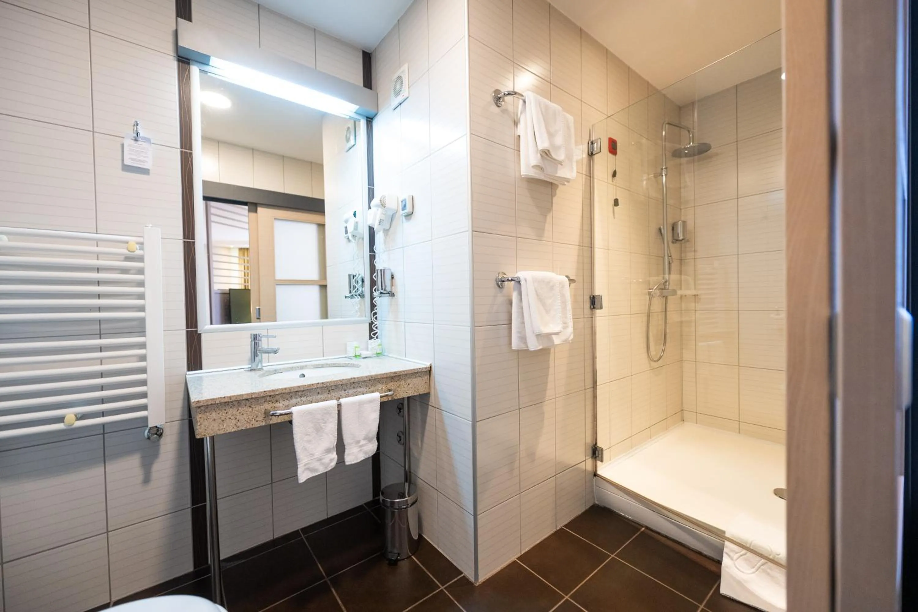 Toilet in Kopernikus Hotel Prag