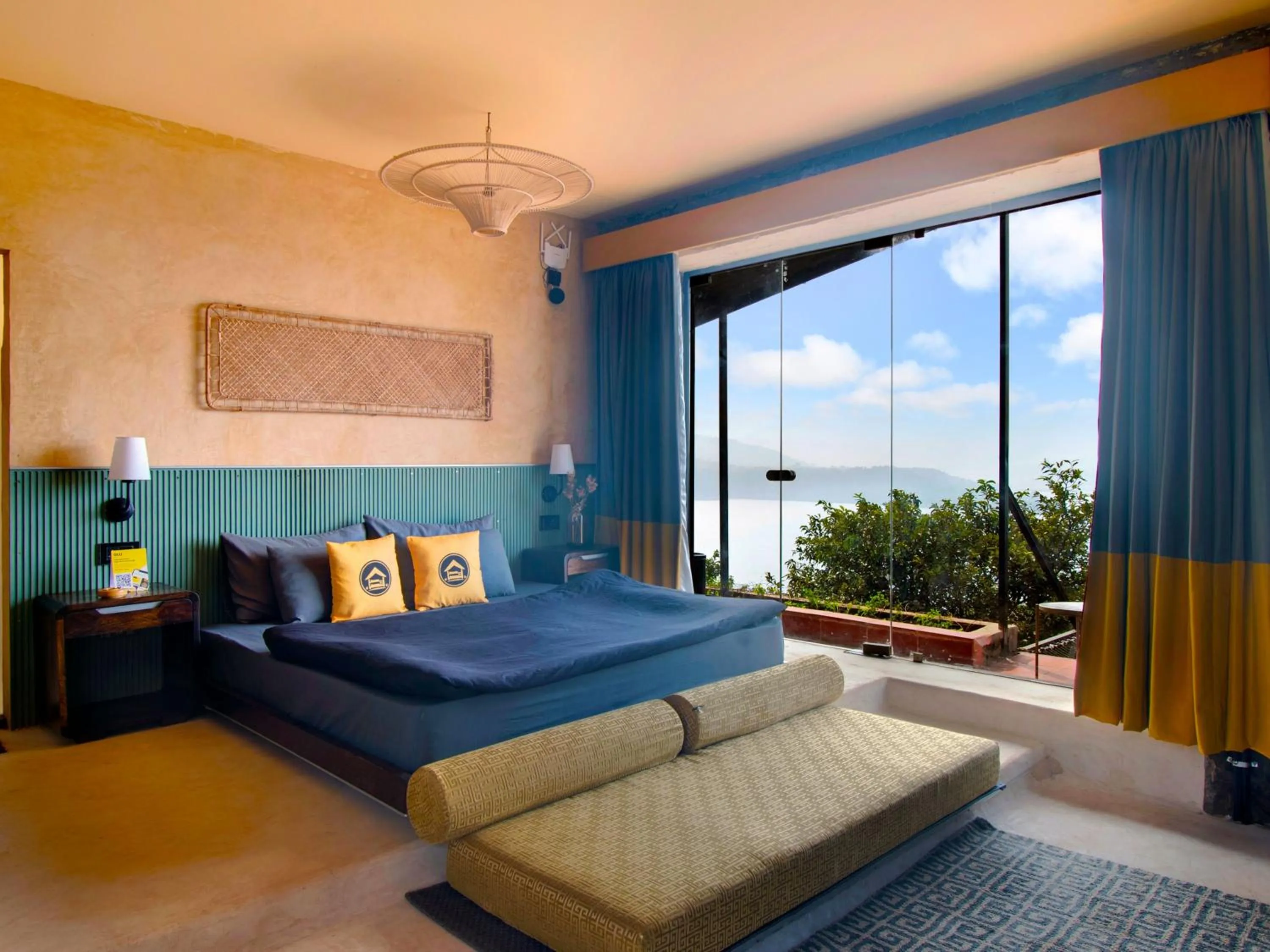 Bed in The Hosteller Bhandardara