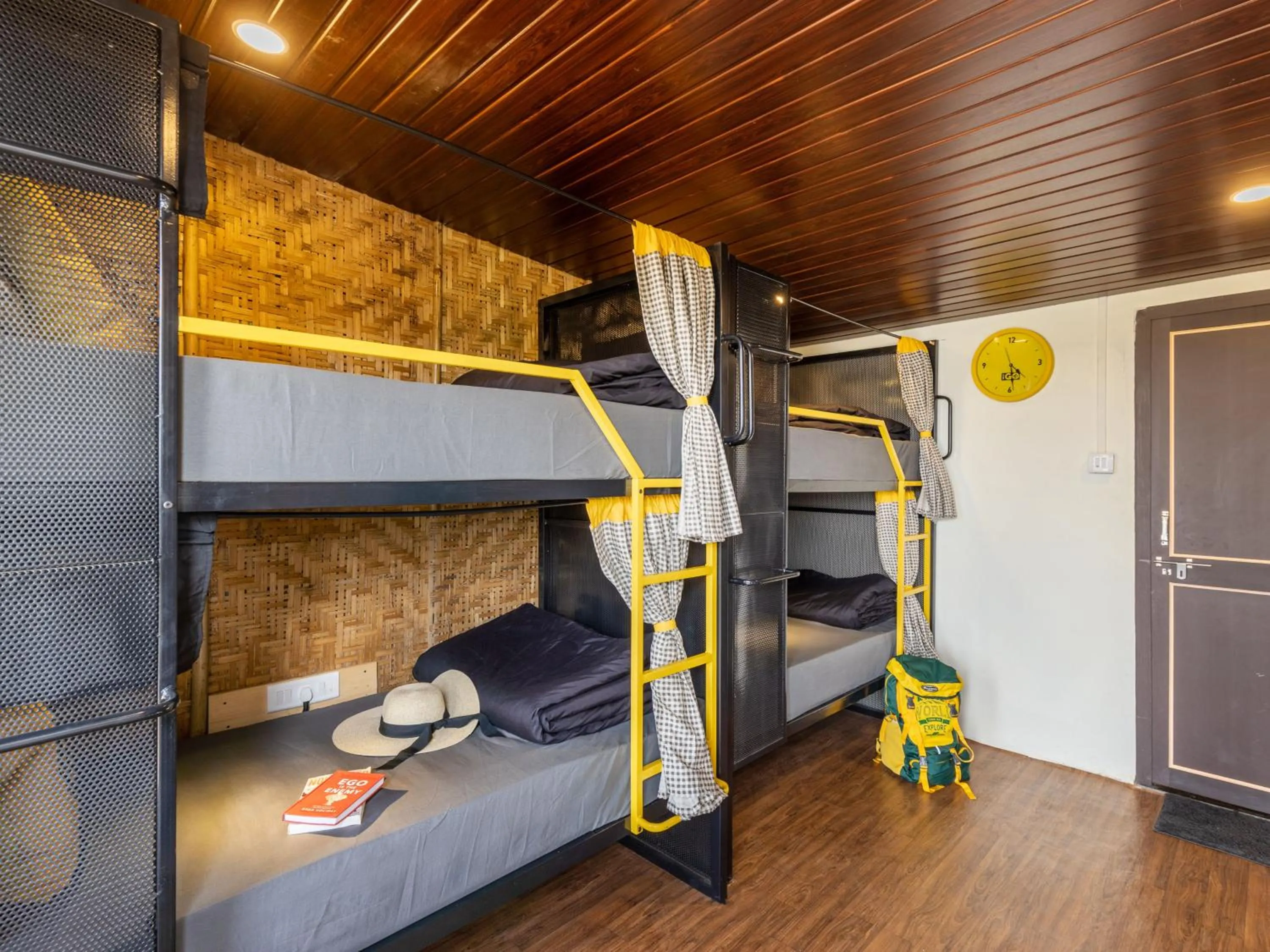 Bed in The Hosteller Bhandardara