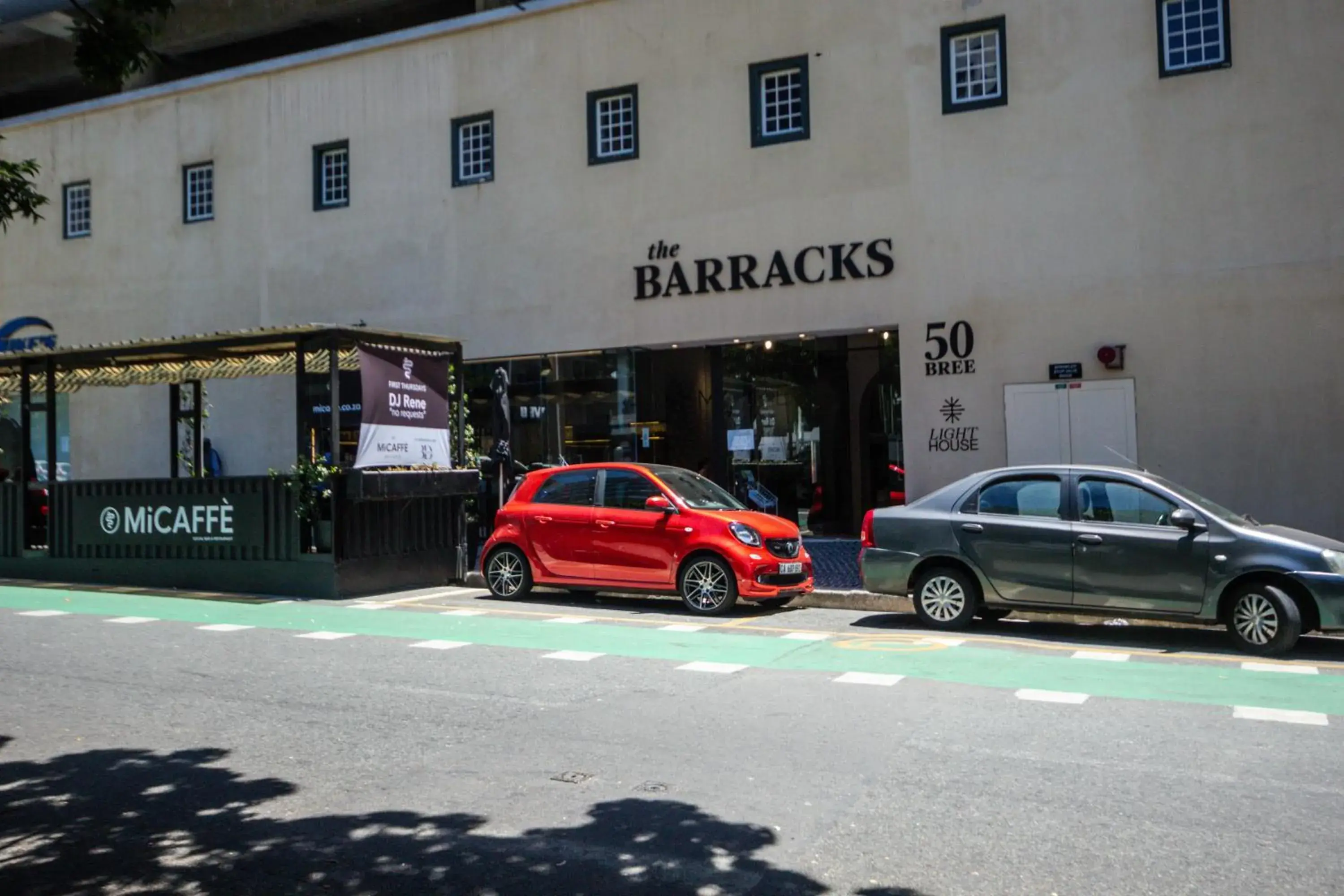 Property building in The Barracks Apartments Property building in The Barracks Apartments
